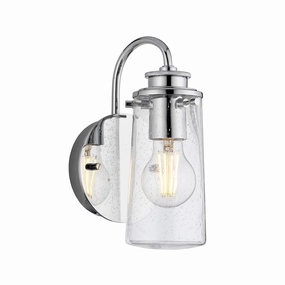 Braelyn Polished Chrome Bathroom Wall Light vintage desk lamp