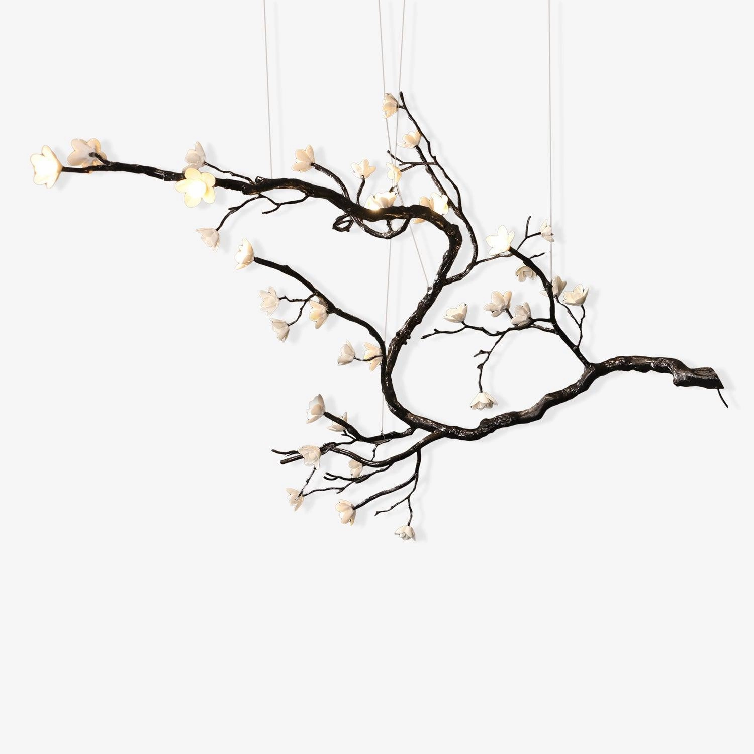 Branch Flower Chandelier minimalist reading light