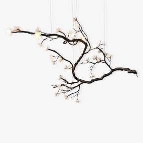Branch Flower Chandelier minimalist reading light