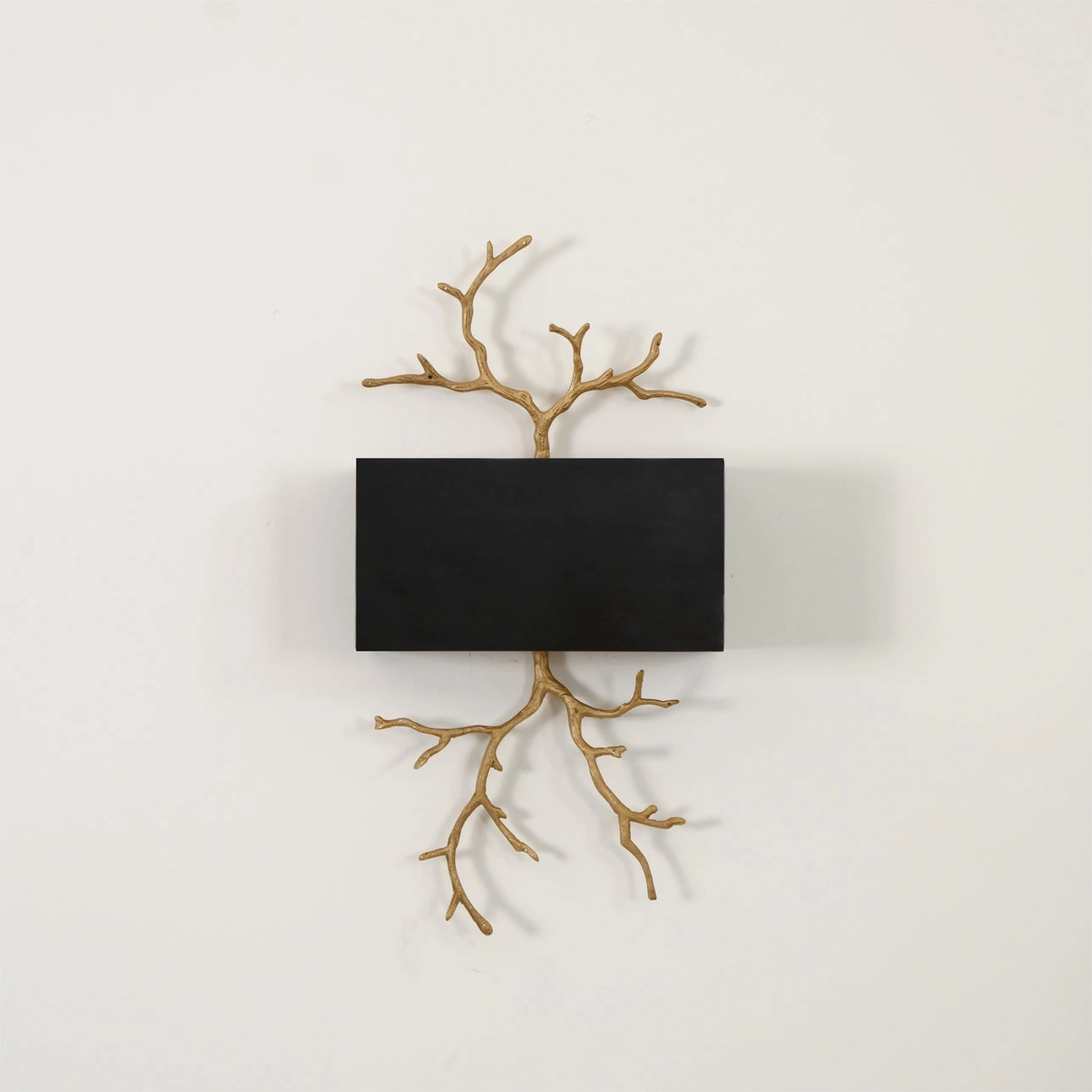 Brass Branch Wall Lamp
