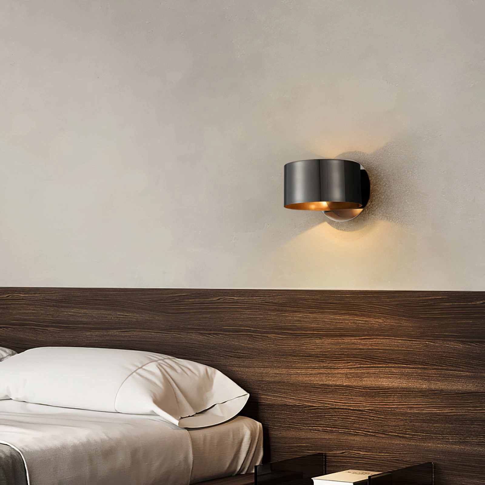 Brass Drum Wall Lamp