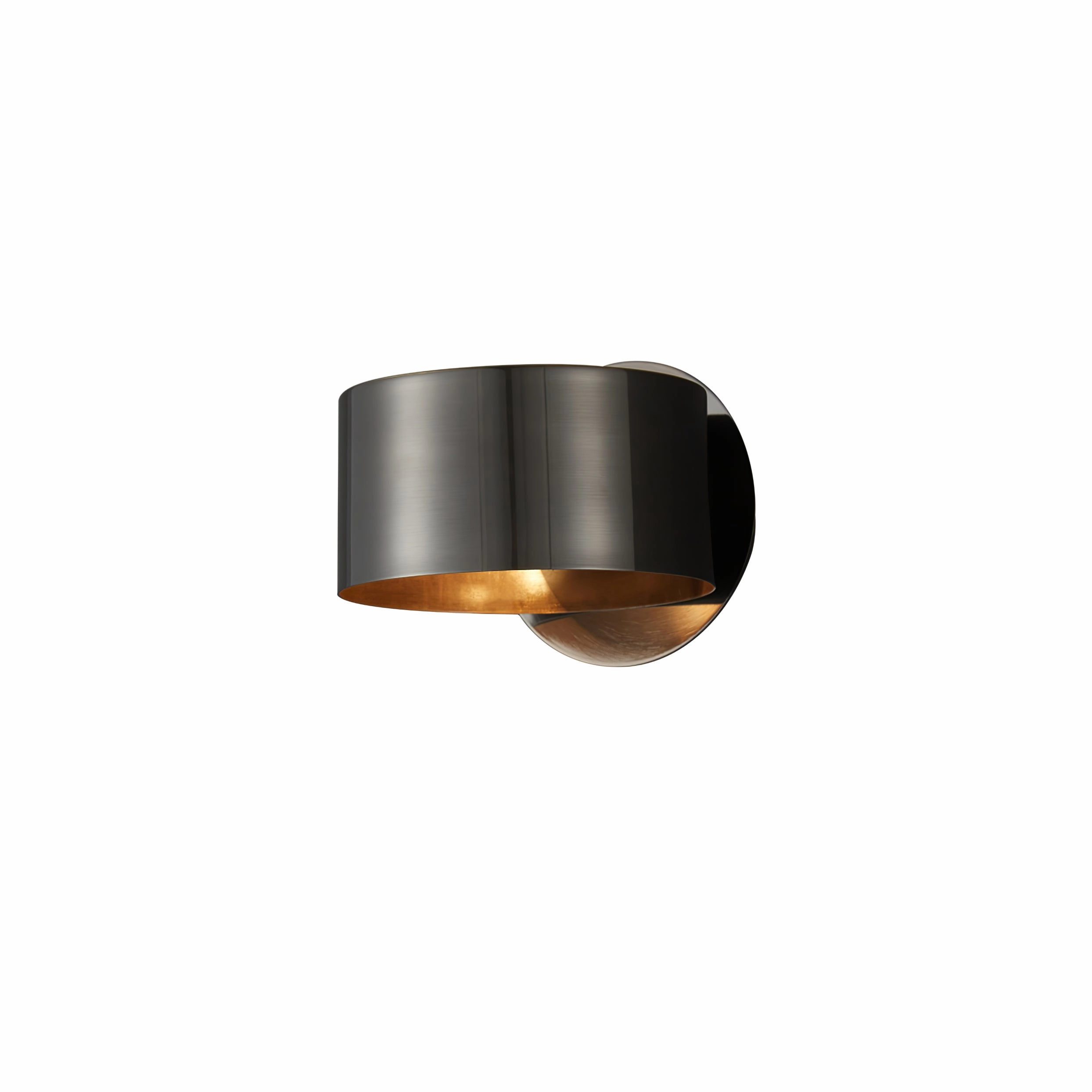 Brass Drum Wall Lamp