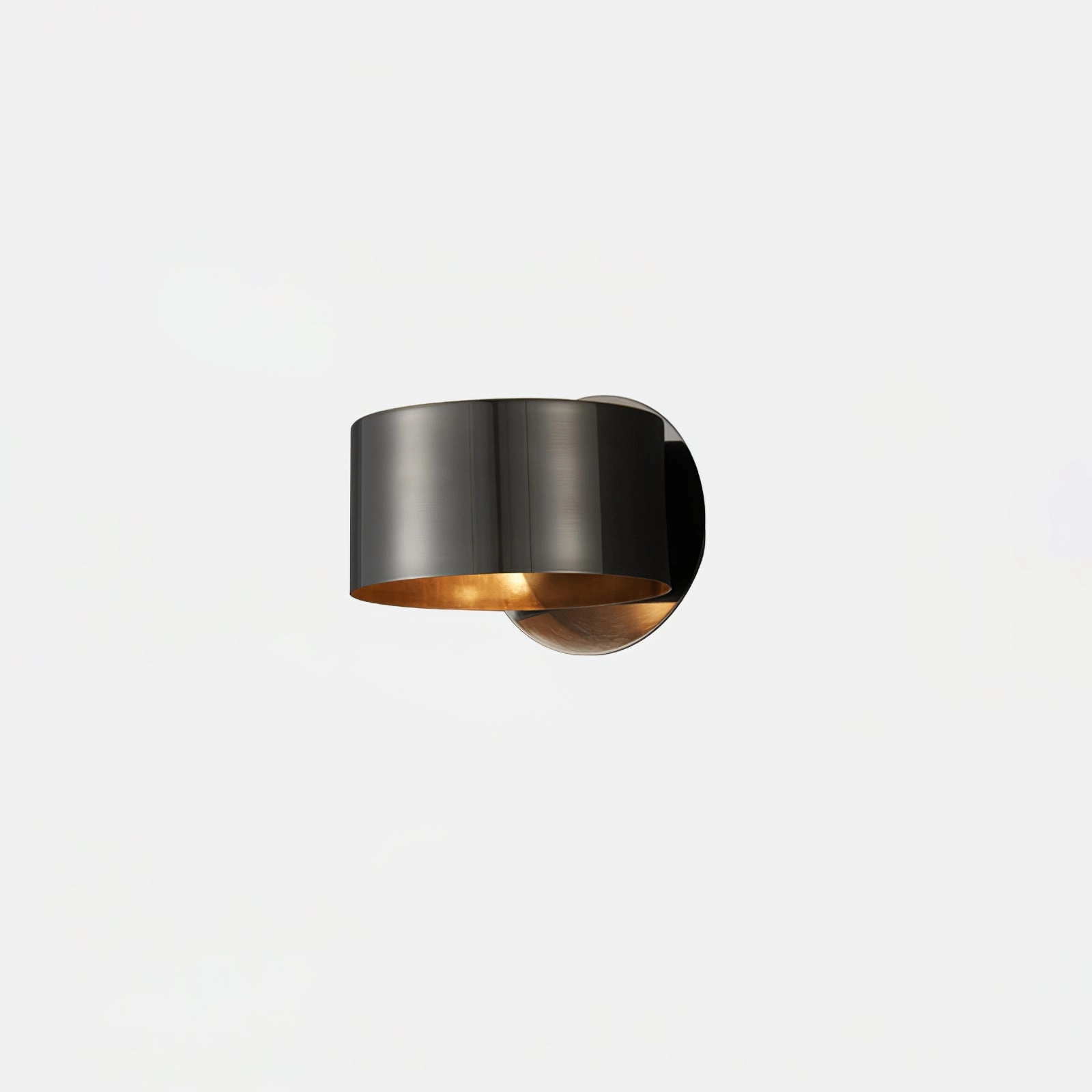 Brass Drum Wall Lamp