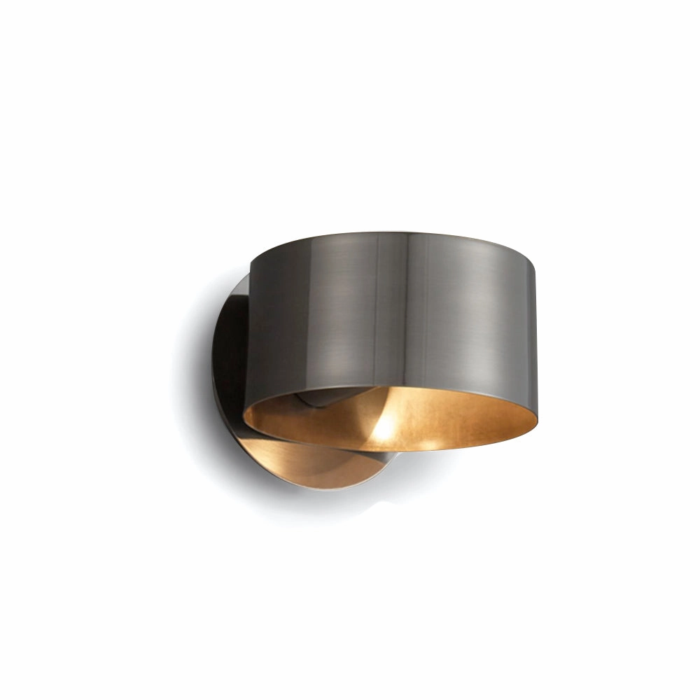 Brass Drum Wall Lamp