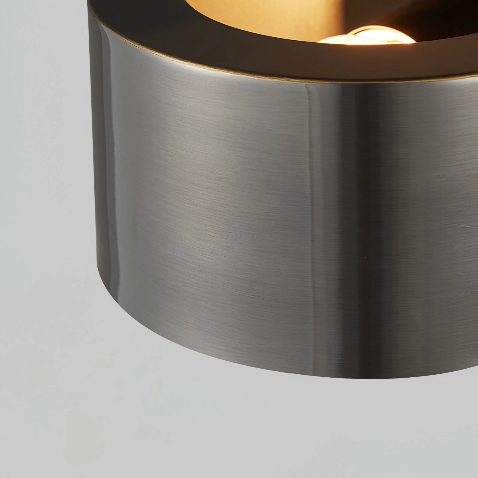 Brass Drum Wall Lamp