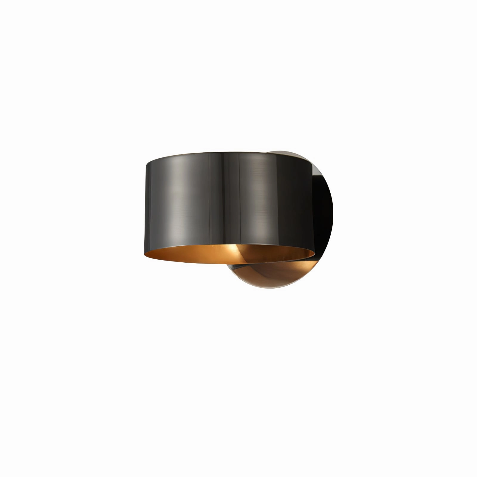 Brass Drum Wall Lamp