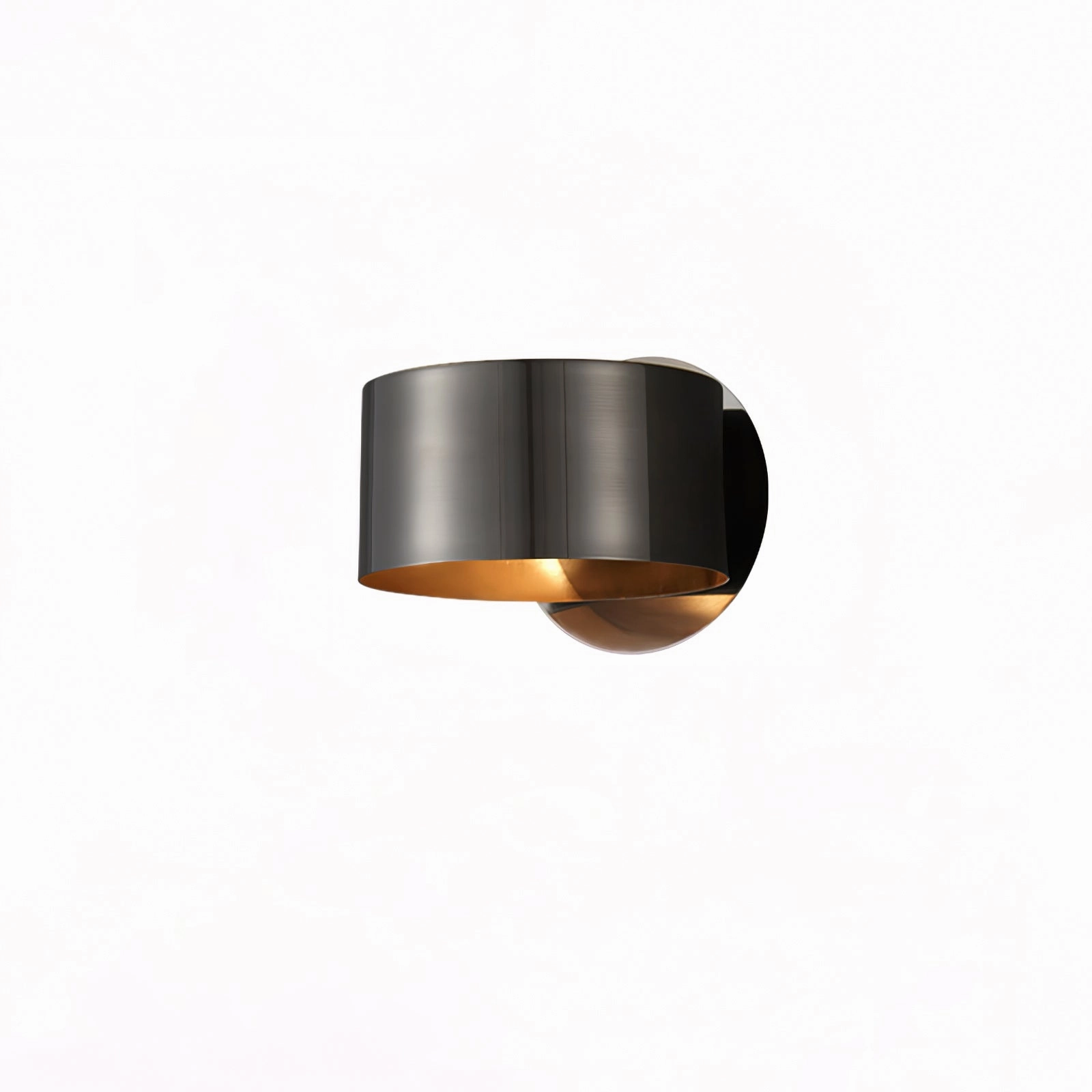 Brass Drum Wall Lamp