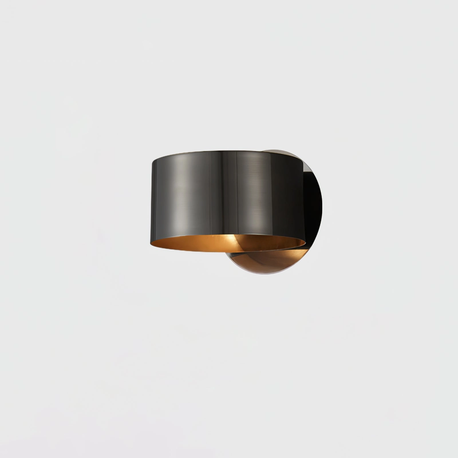 Brass Drum Wall Lamp