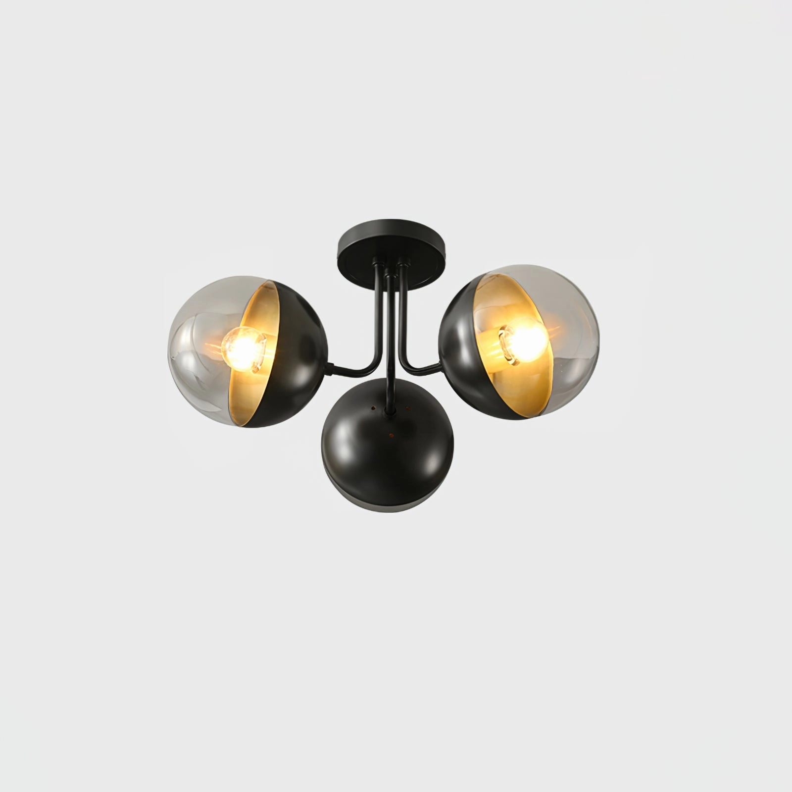 Brass Globulars Ceiling Lamp