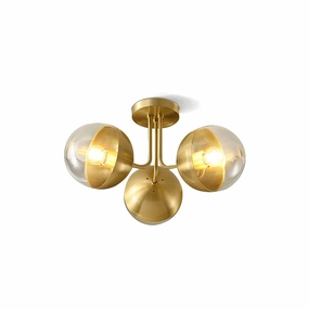 Brass Globulars Ceiling Lamp recessed ceiling spot lamp
