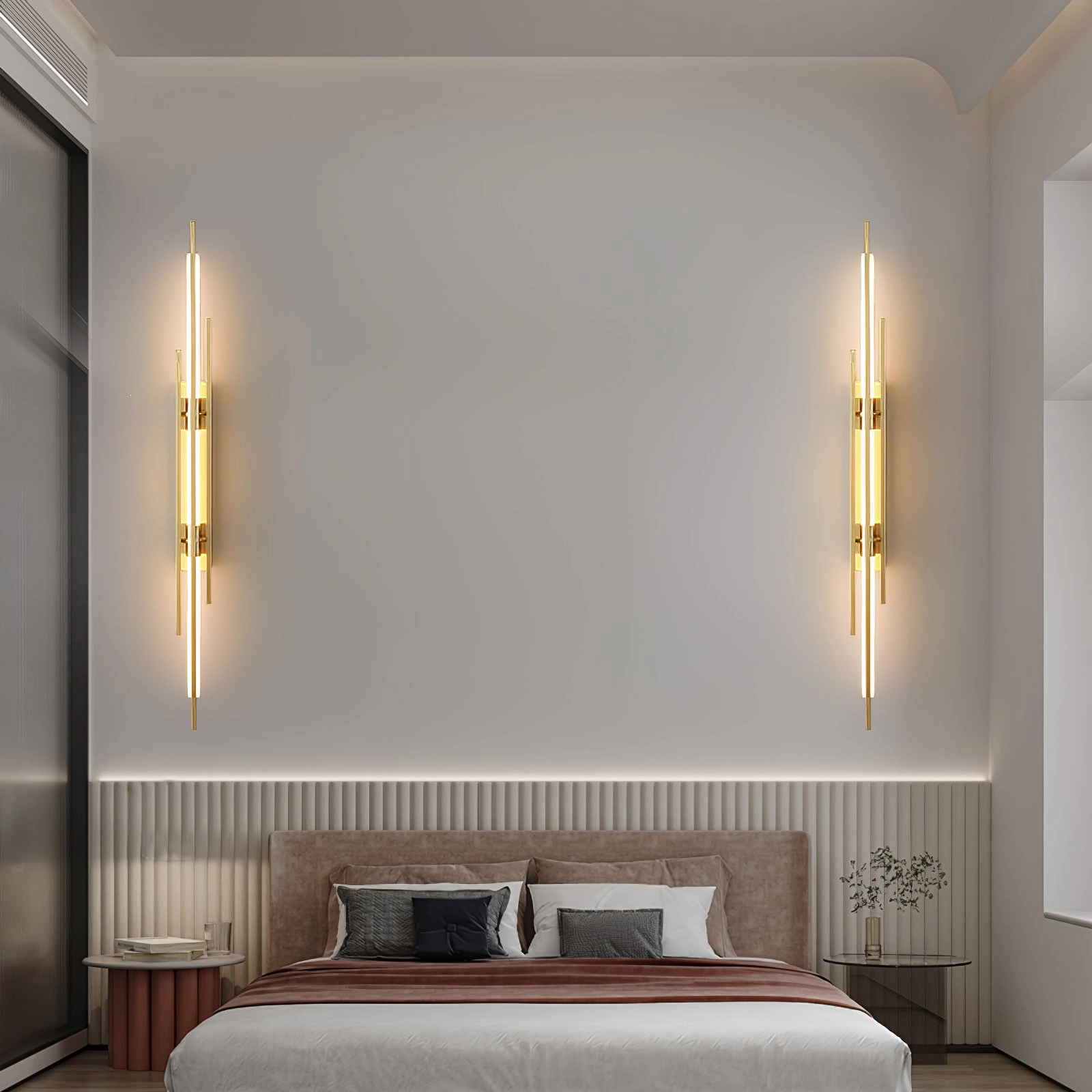 Brass Line Wall Lamp