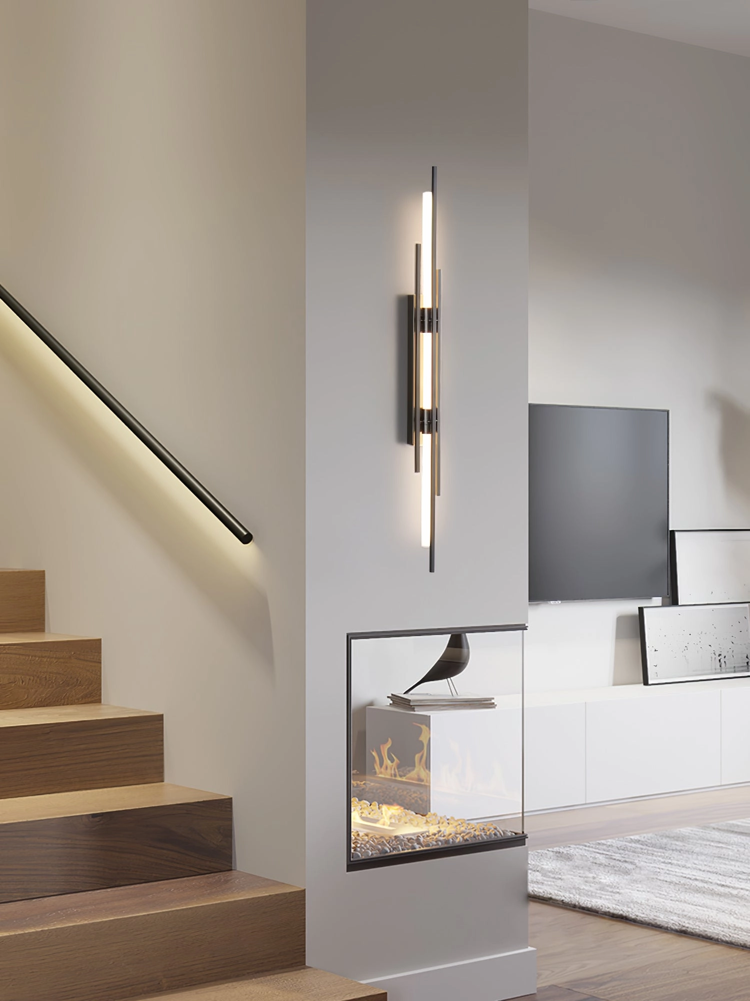 Brass Line Wall Lamp