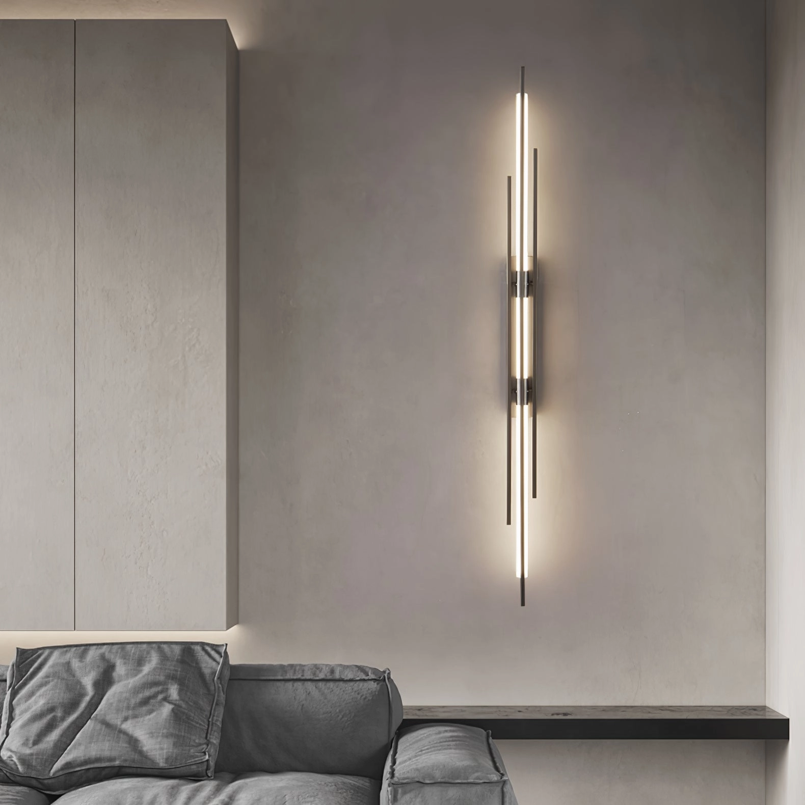 Brass Line Wall Lamp