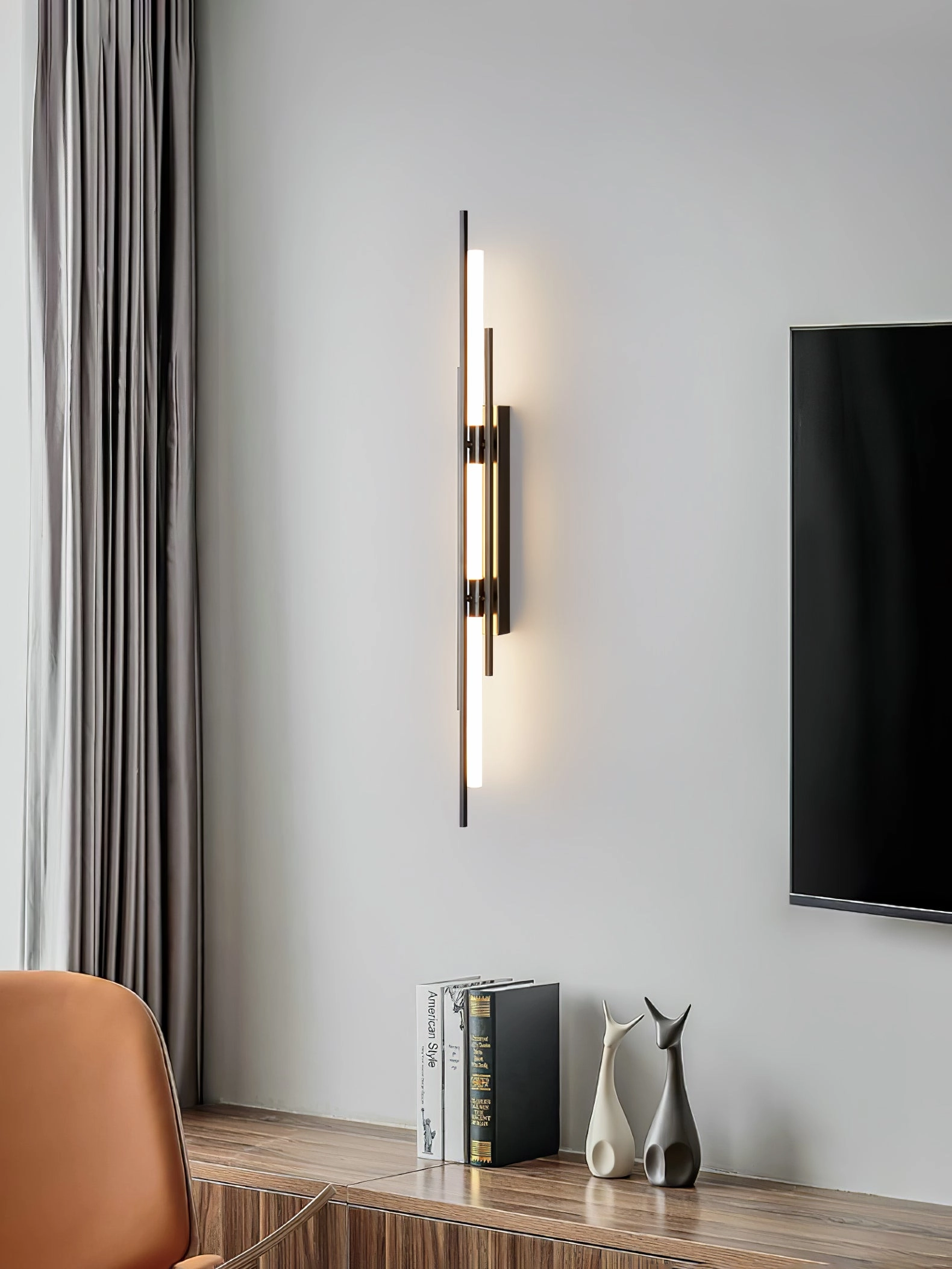 Brass Line Wall Lamp