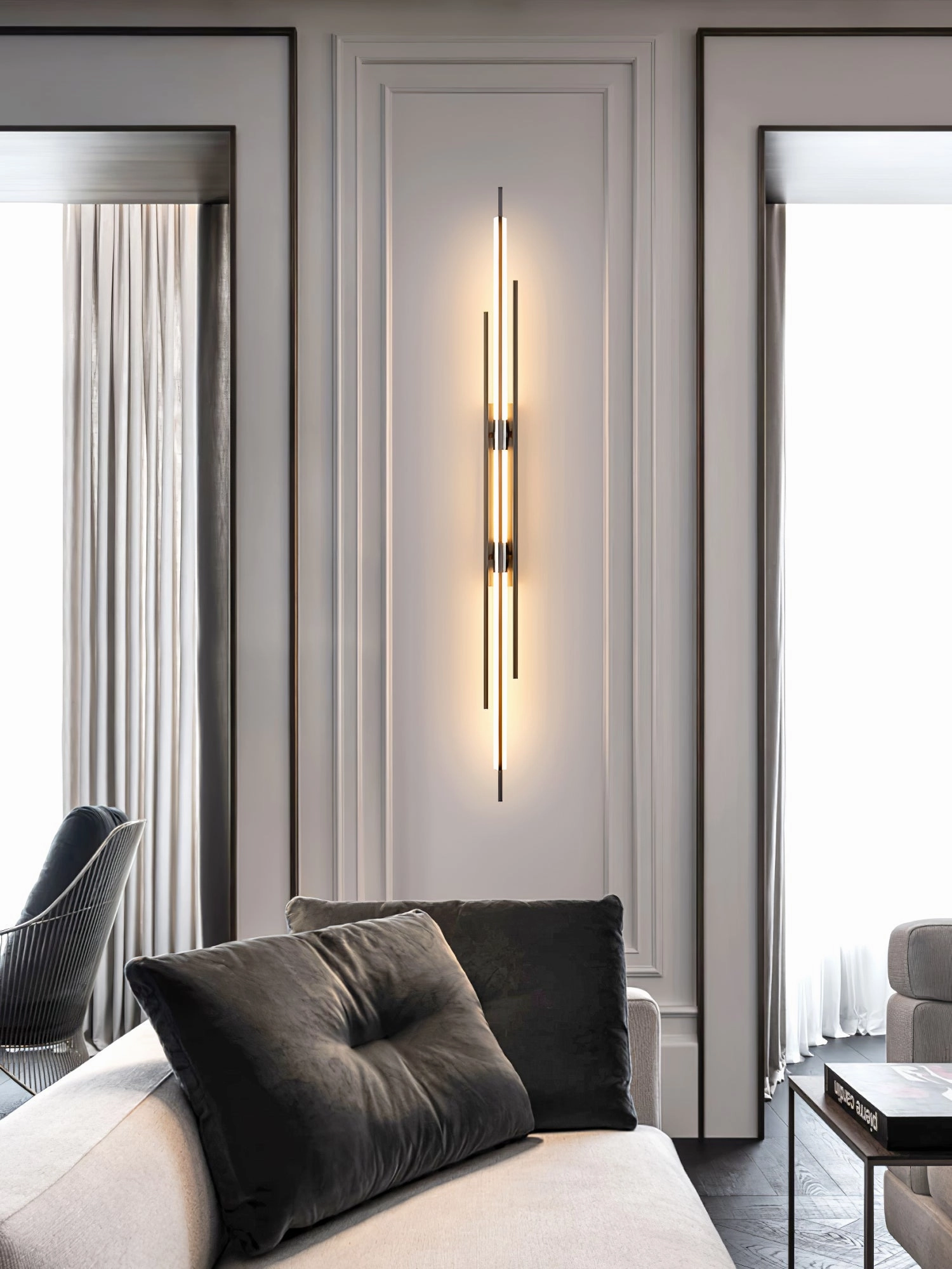 Brass Line Wall Lamp