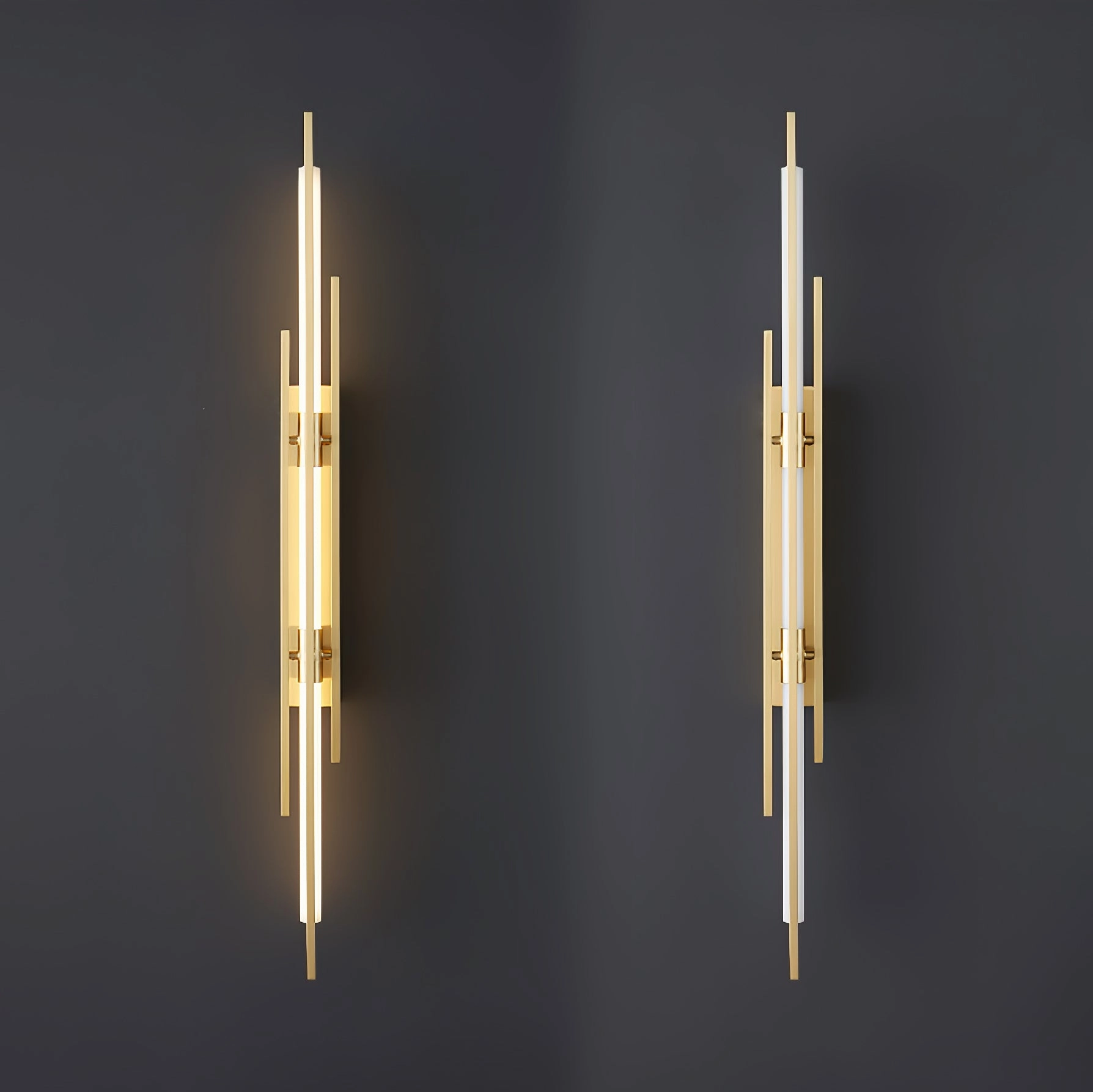 Brass Line Wall Lamp