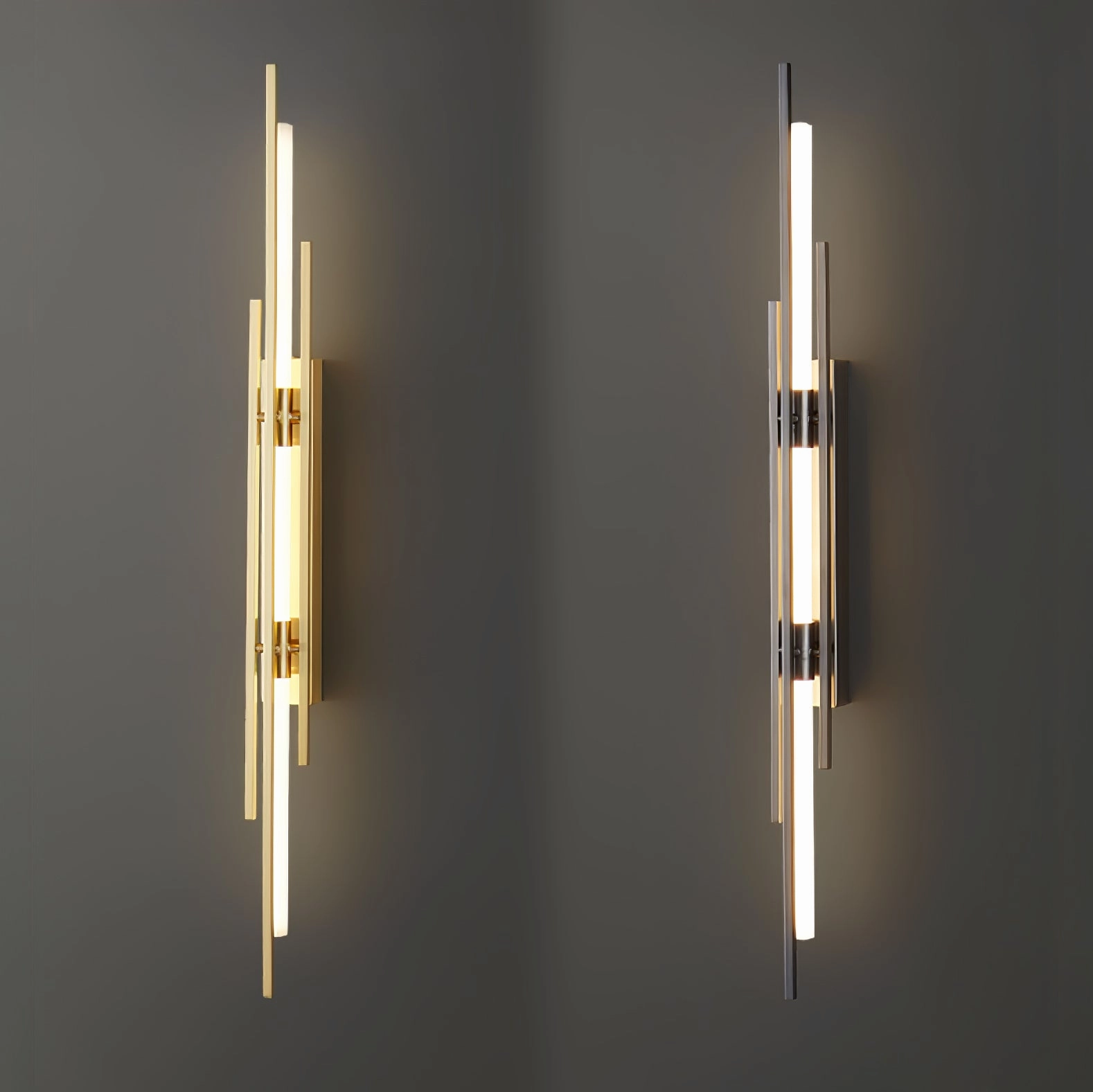 Brass Line Wall Lamp