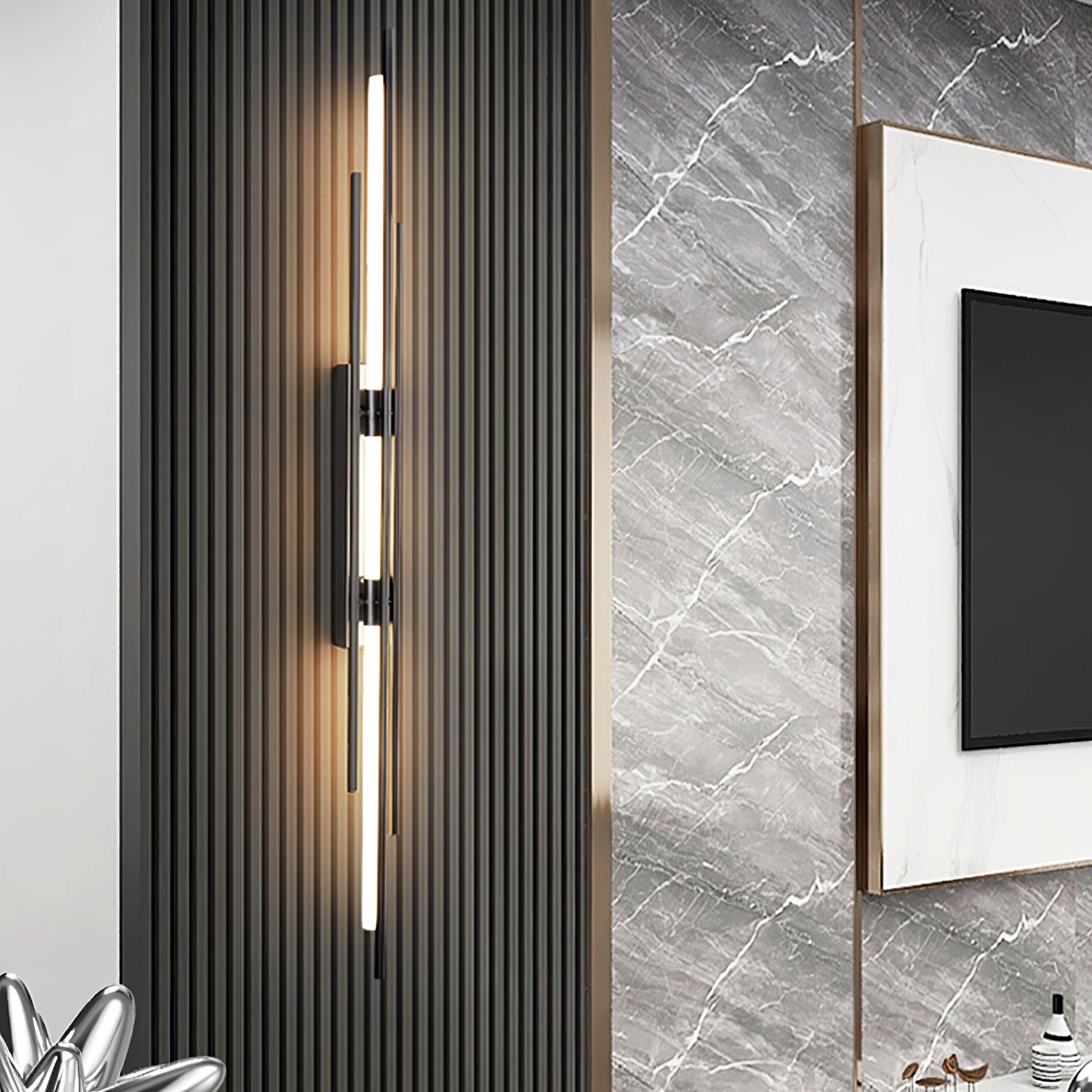 Brass Line Wall Lamp