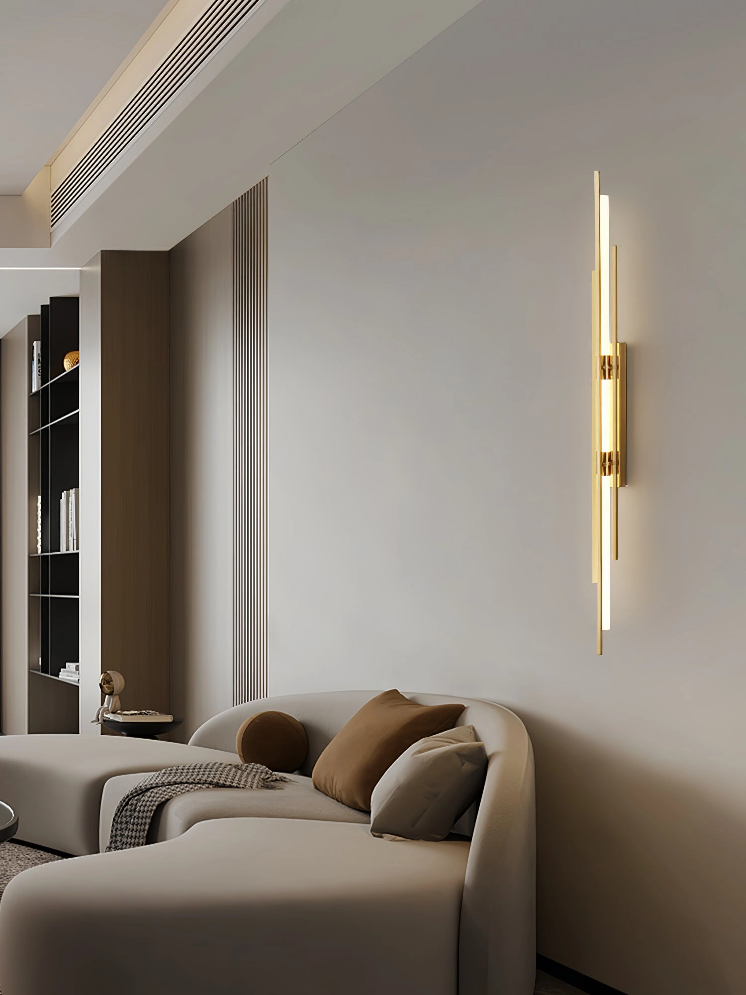 Brass Line Wall Lamp