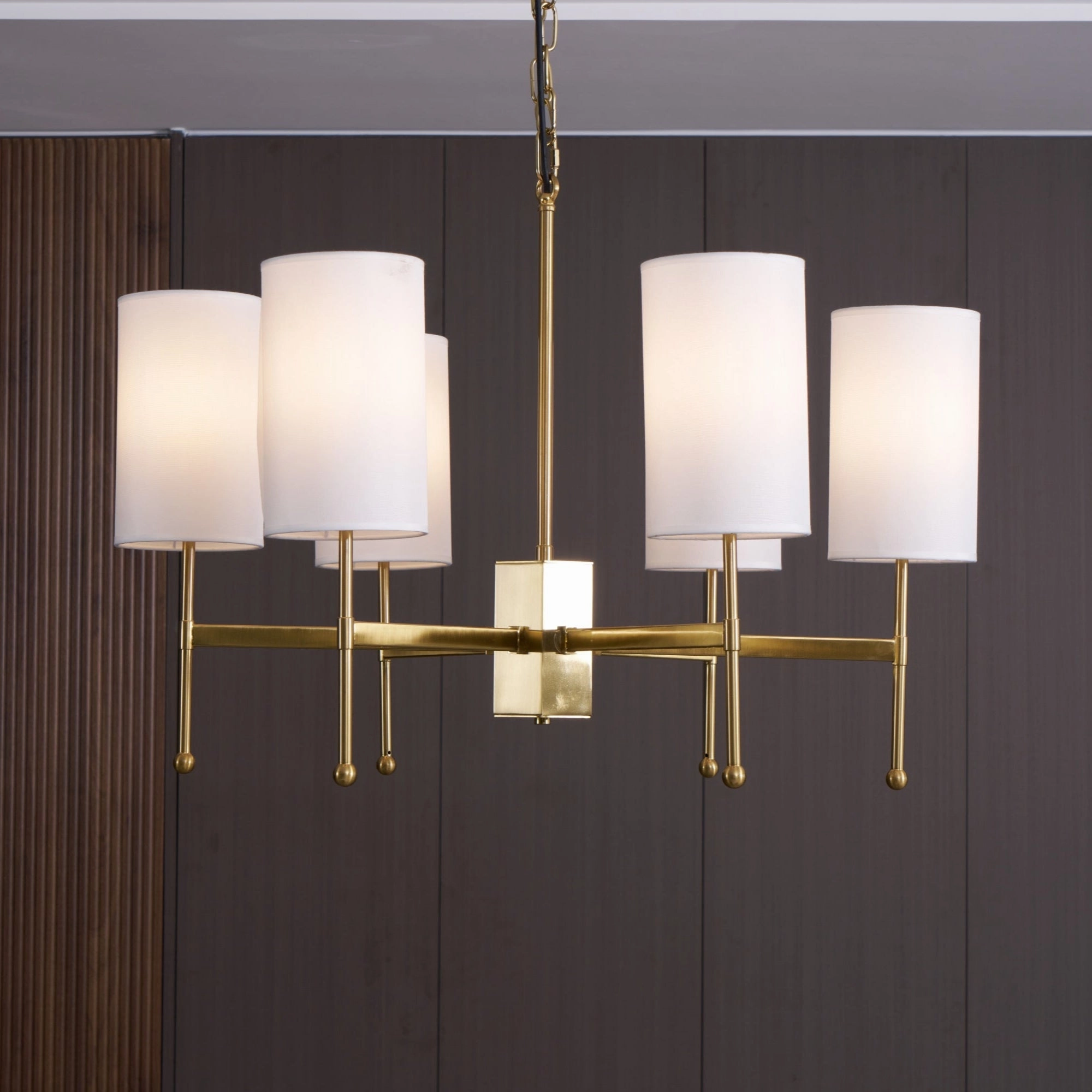 Brilliancess Brass Chandelier