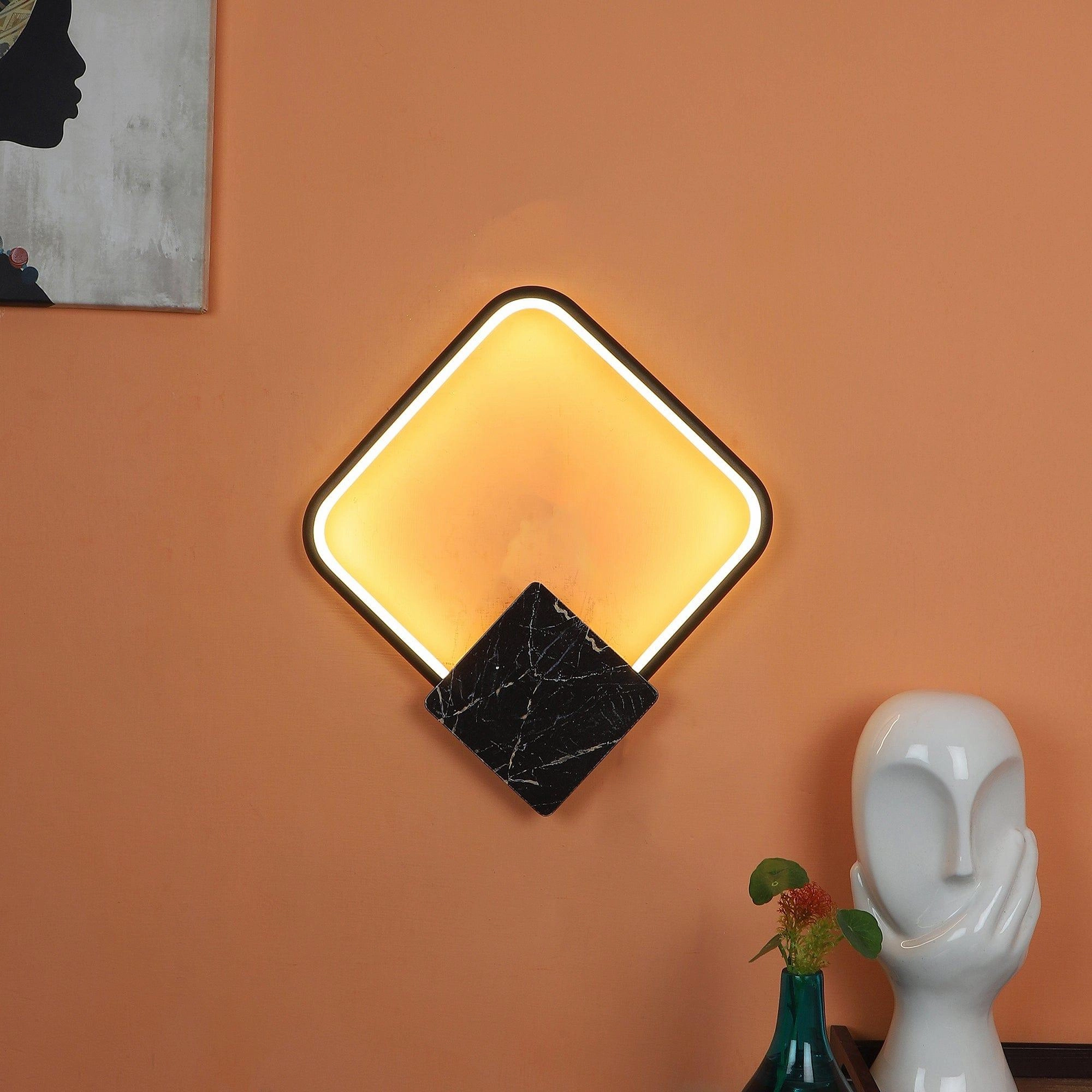 Brown And White Iron Wall Light decorative ceiling fixture