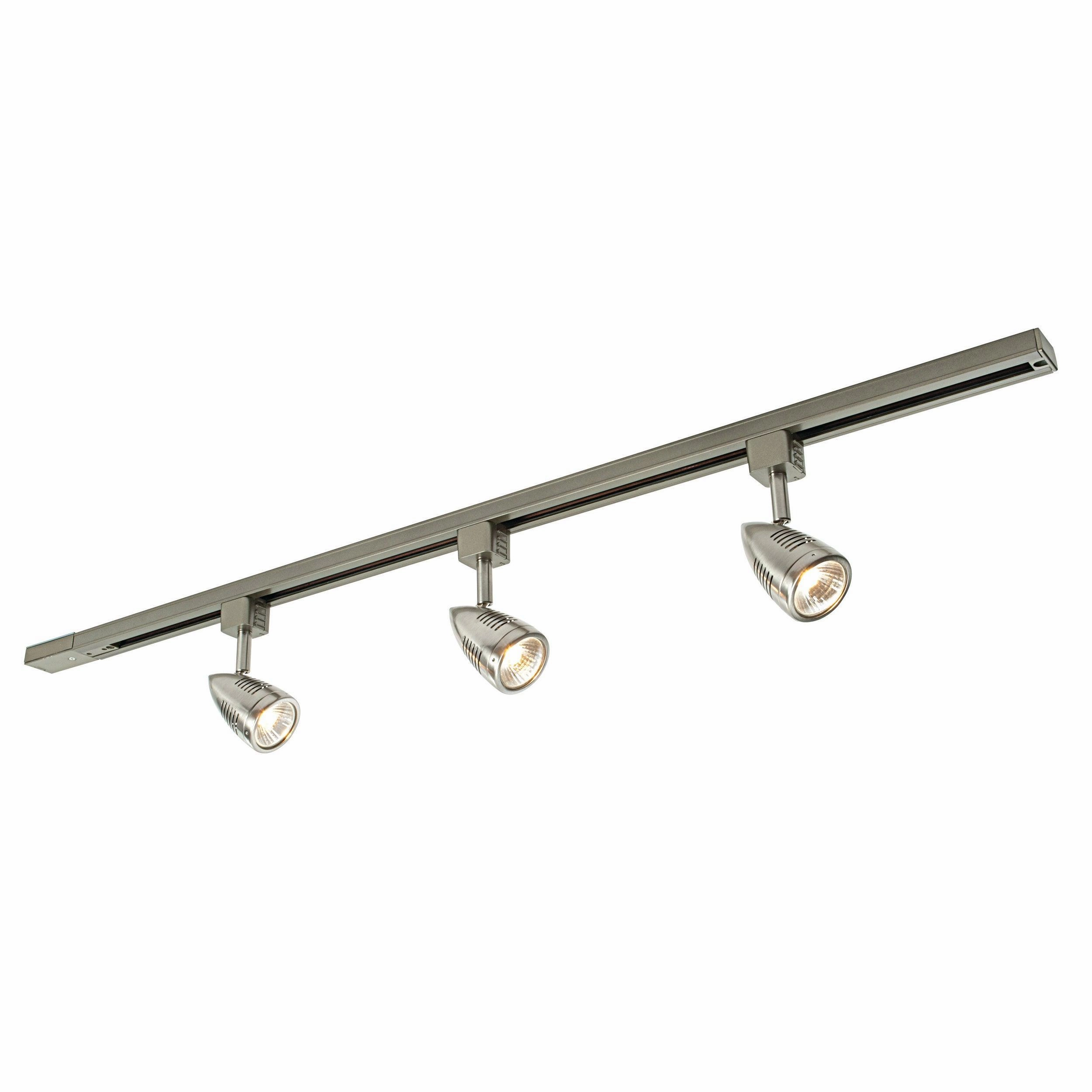 Bullett Chrome Track Lighting Kit 50W weatherproof garden light