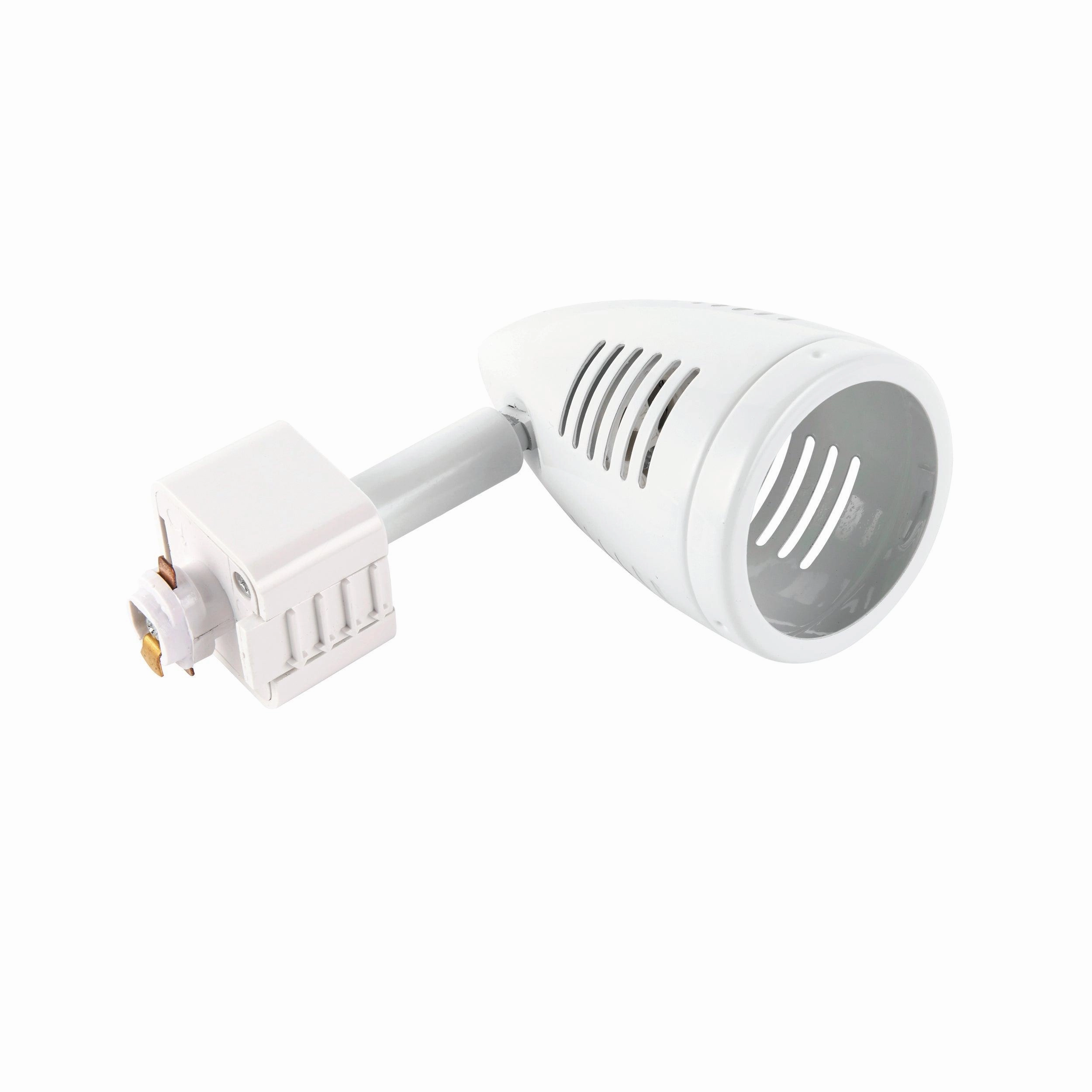 Bullett White Track SpotLight weatherproof garden light