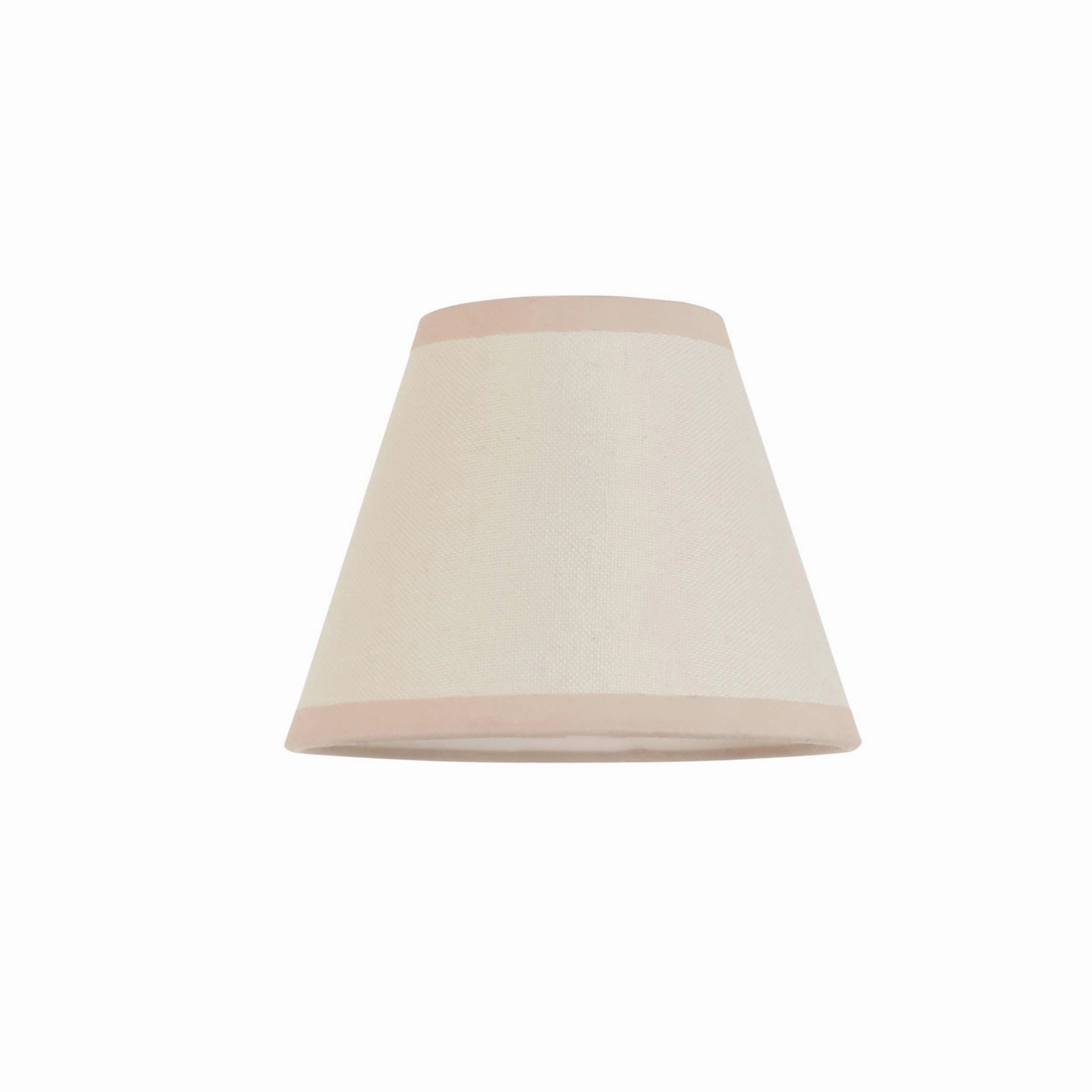 Burley Rechargeable Brass Wall Light & Ivy 16cm Vintage white Shade