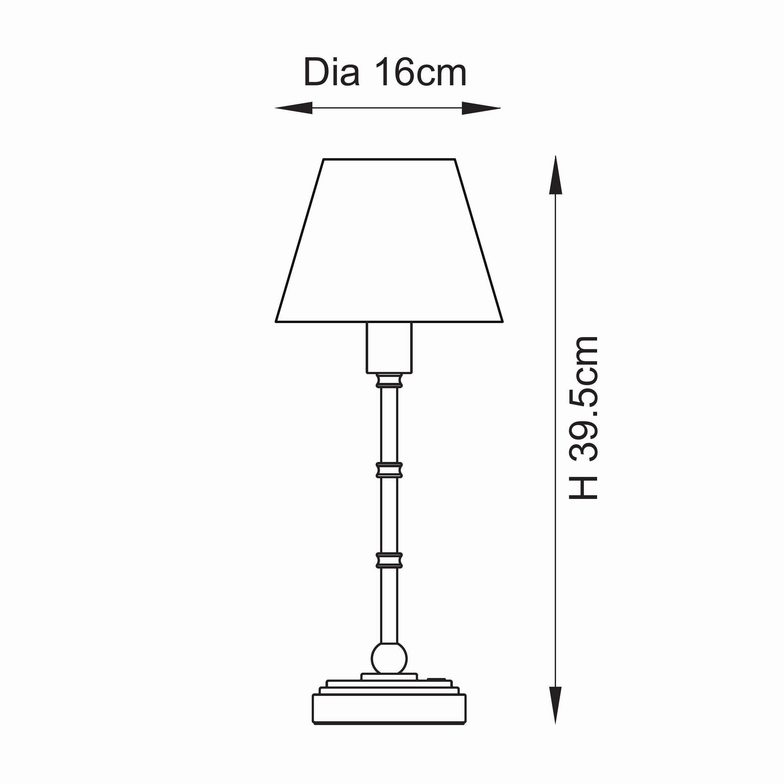 Burley Rechargeable Table Lamp & Leaf 16cm Shell Bay Blue Shade