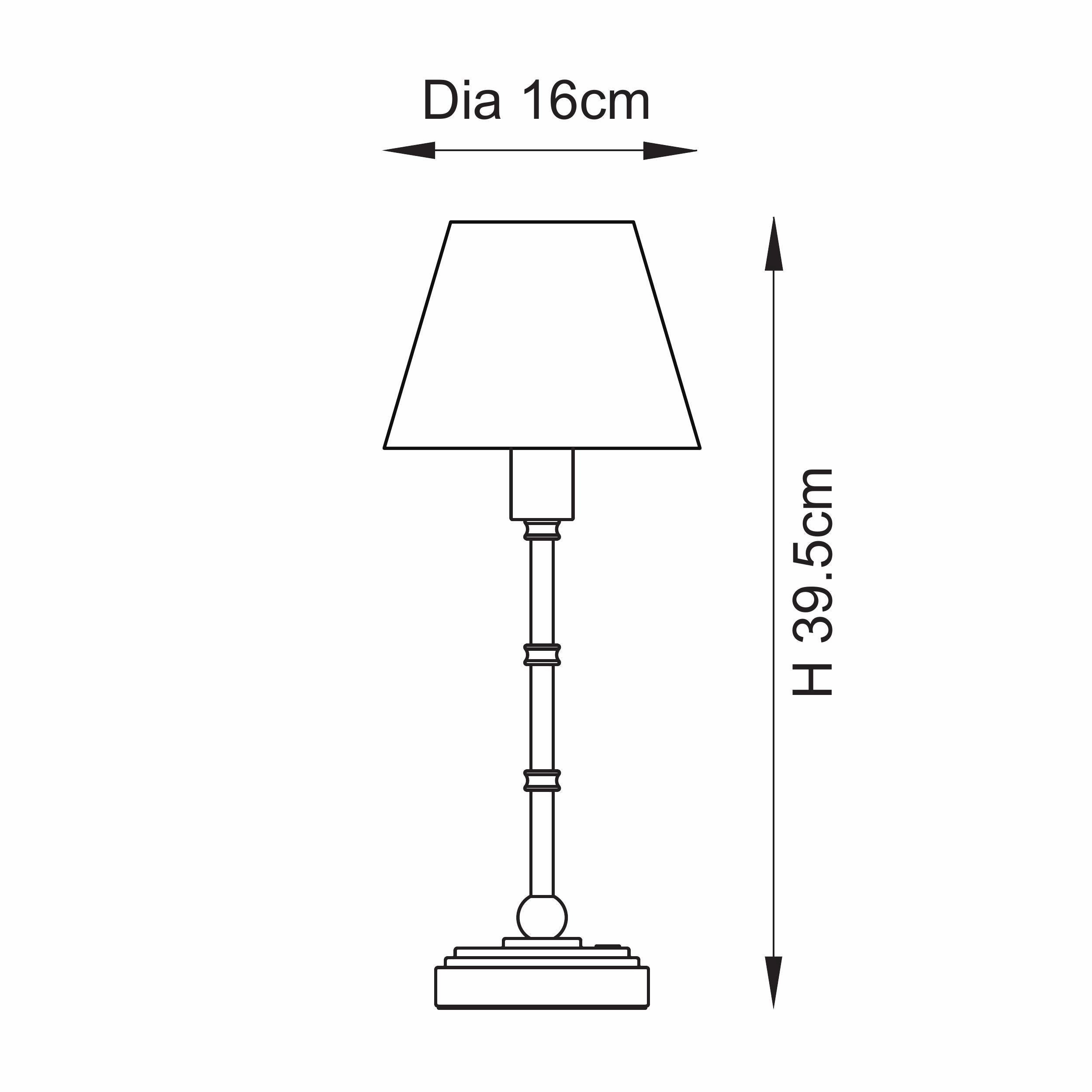 Burley Rechargeable Table Lamp & Ripple 16cm Pearl Grey Shade