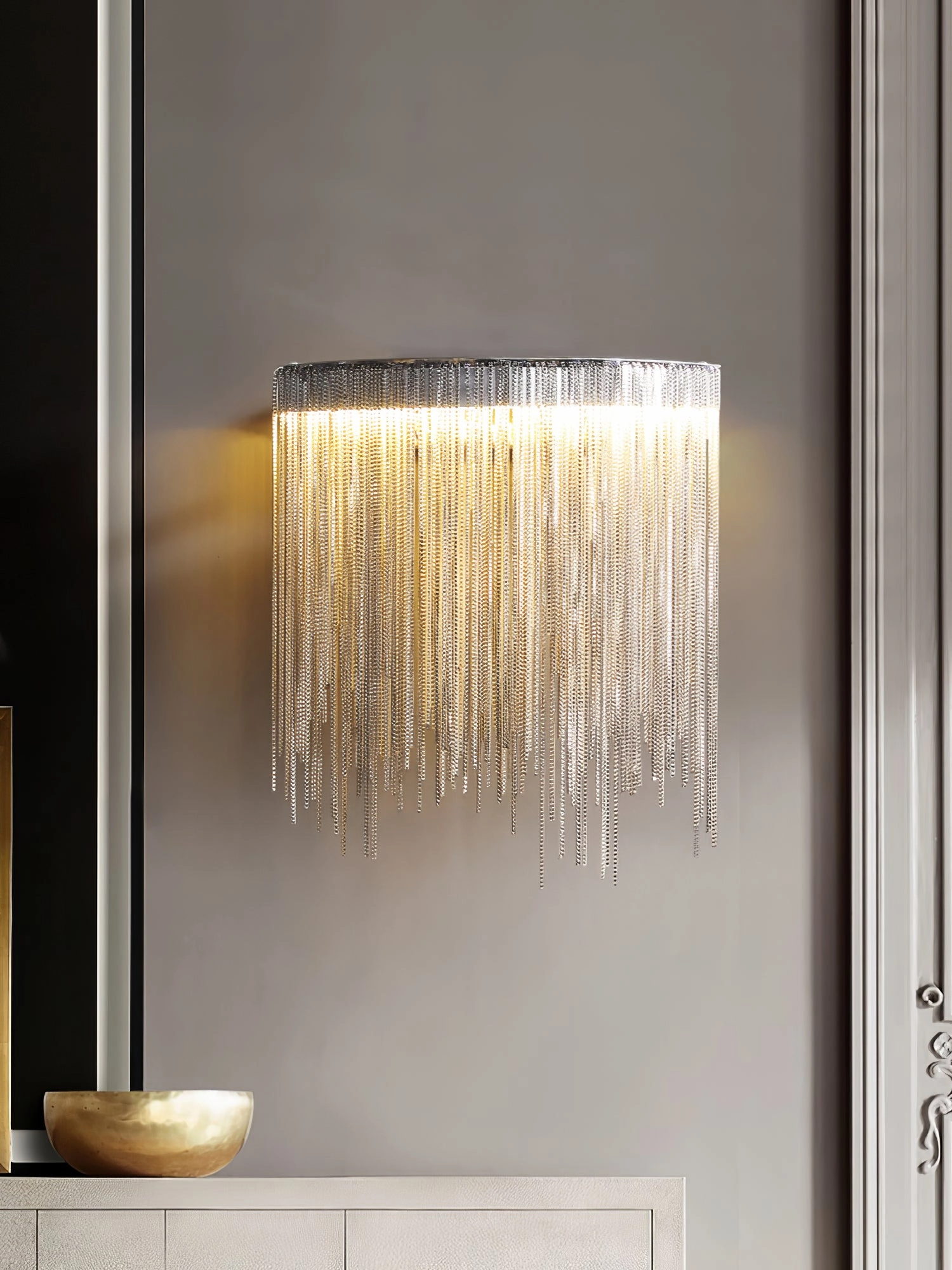 Cadena Tassel Wall Lamp