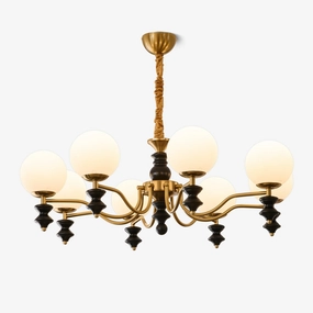 Cadence Chandelier minimalist reading light
