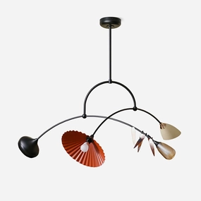 Calibra Mobile Chandelier minimalist reading light