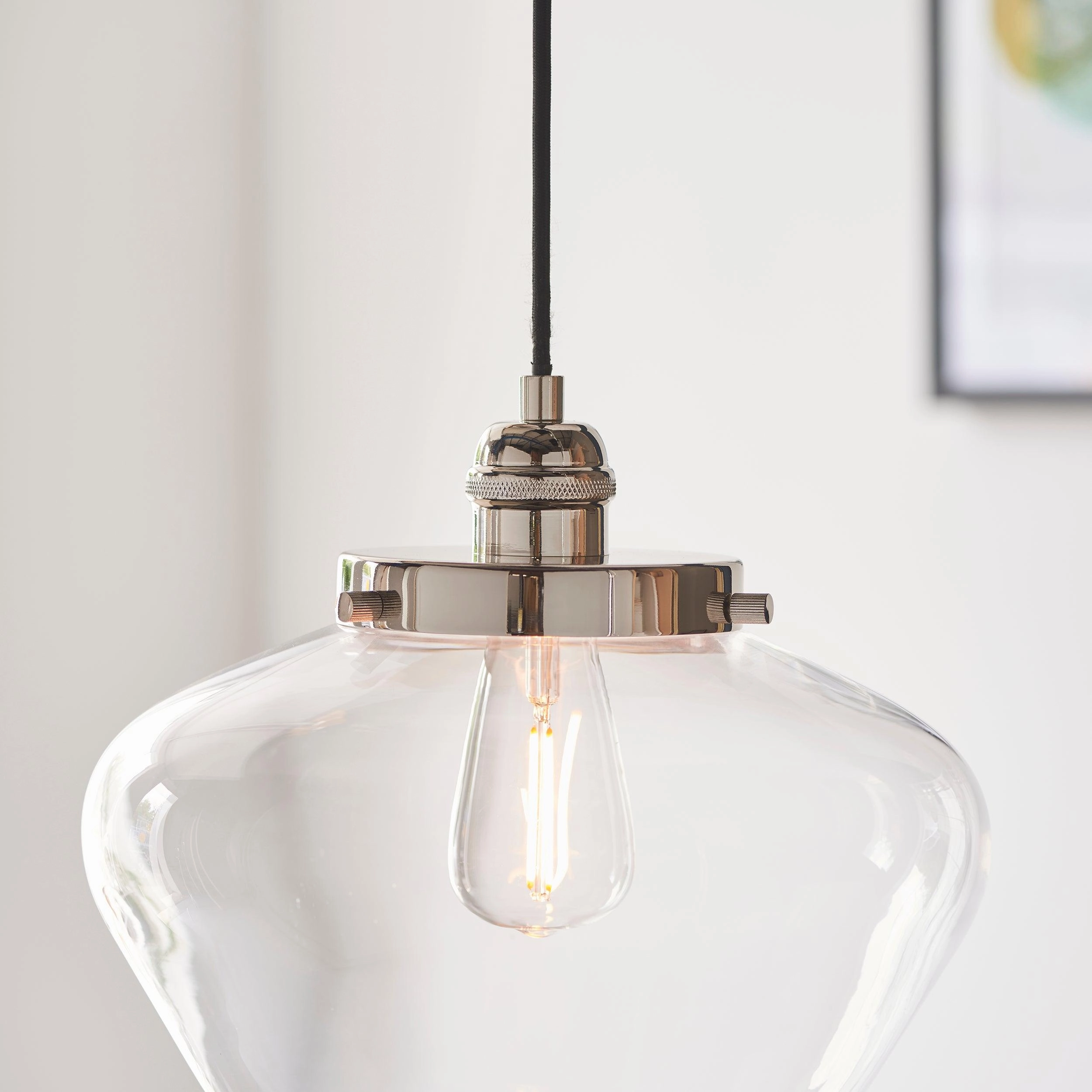 Camberley Nickel Pendant Light - Open Box