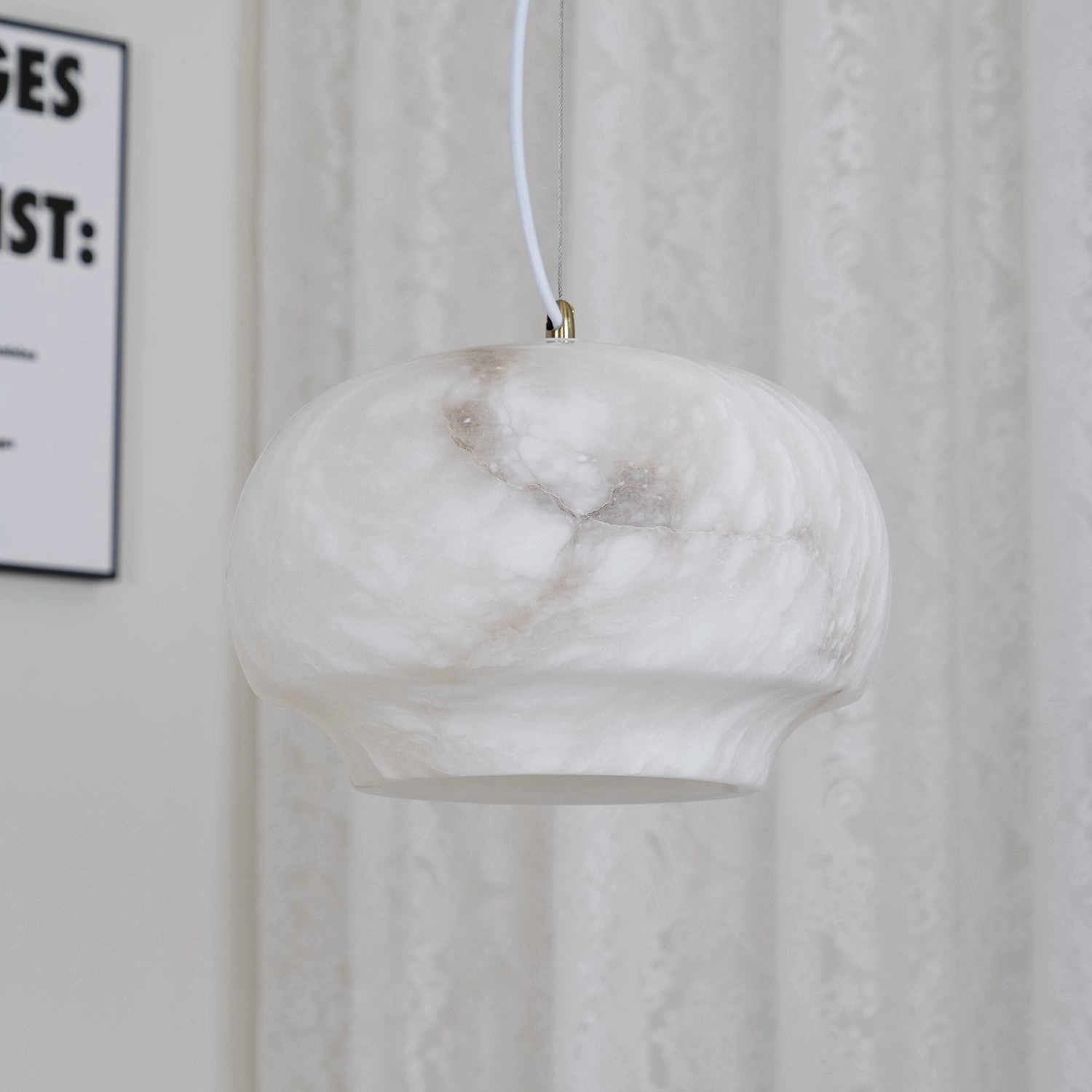 Camille Alabaster Pendant Lamp