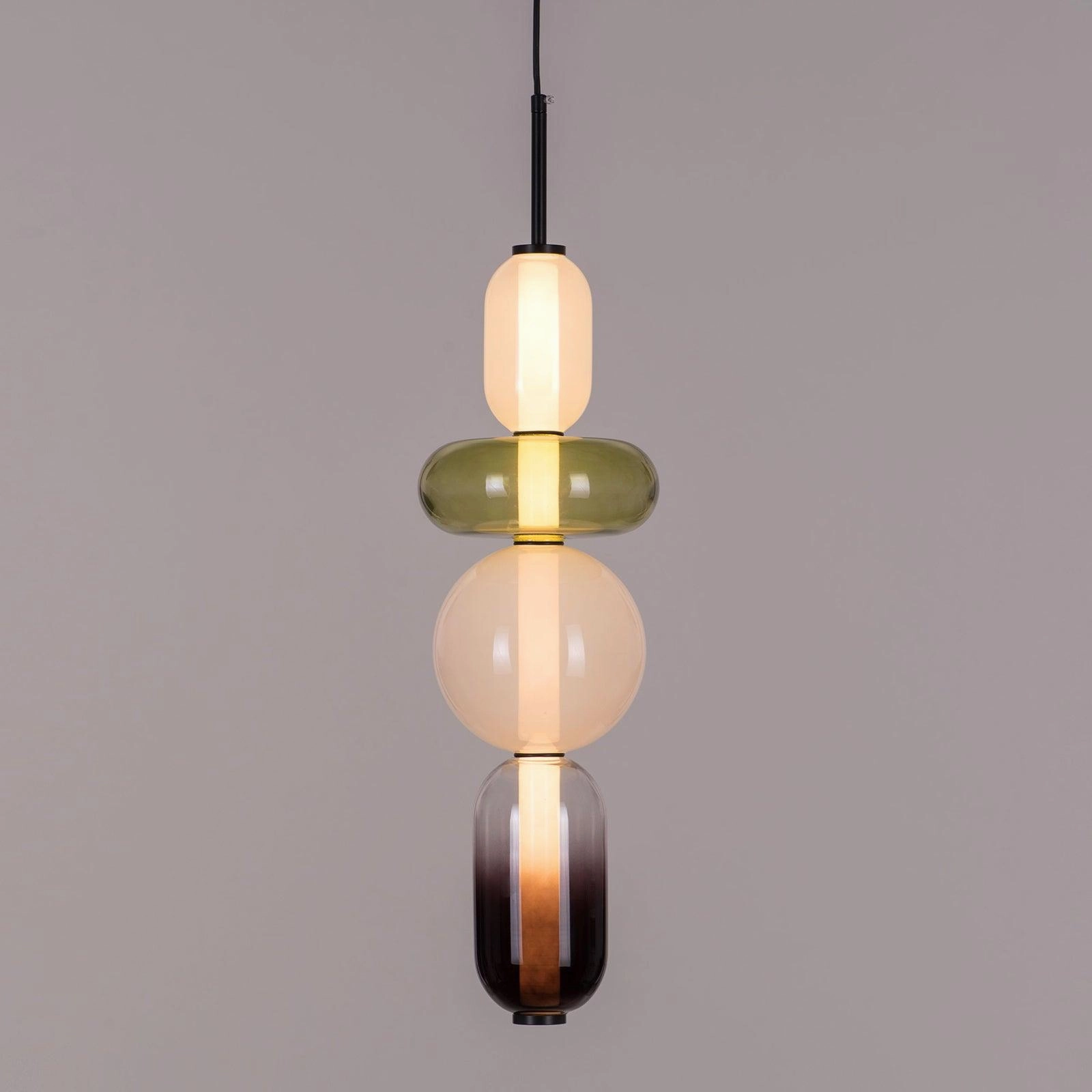 Candied Glass Combo Pendant Light