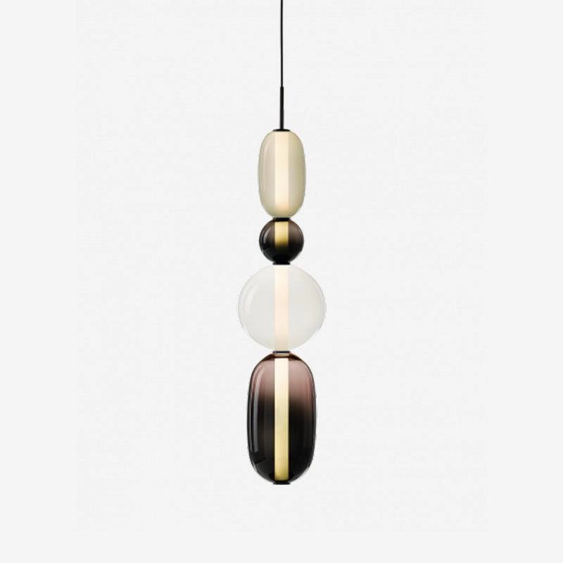 Candied Glass Combo Pendant Light
