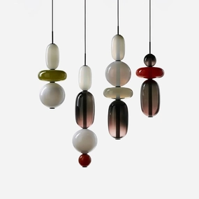 Candied Glass Pendant Light contemporary ceiling lighting