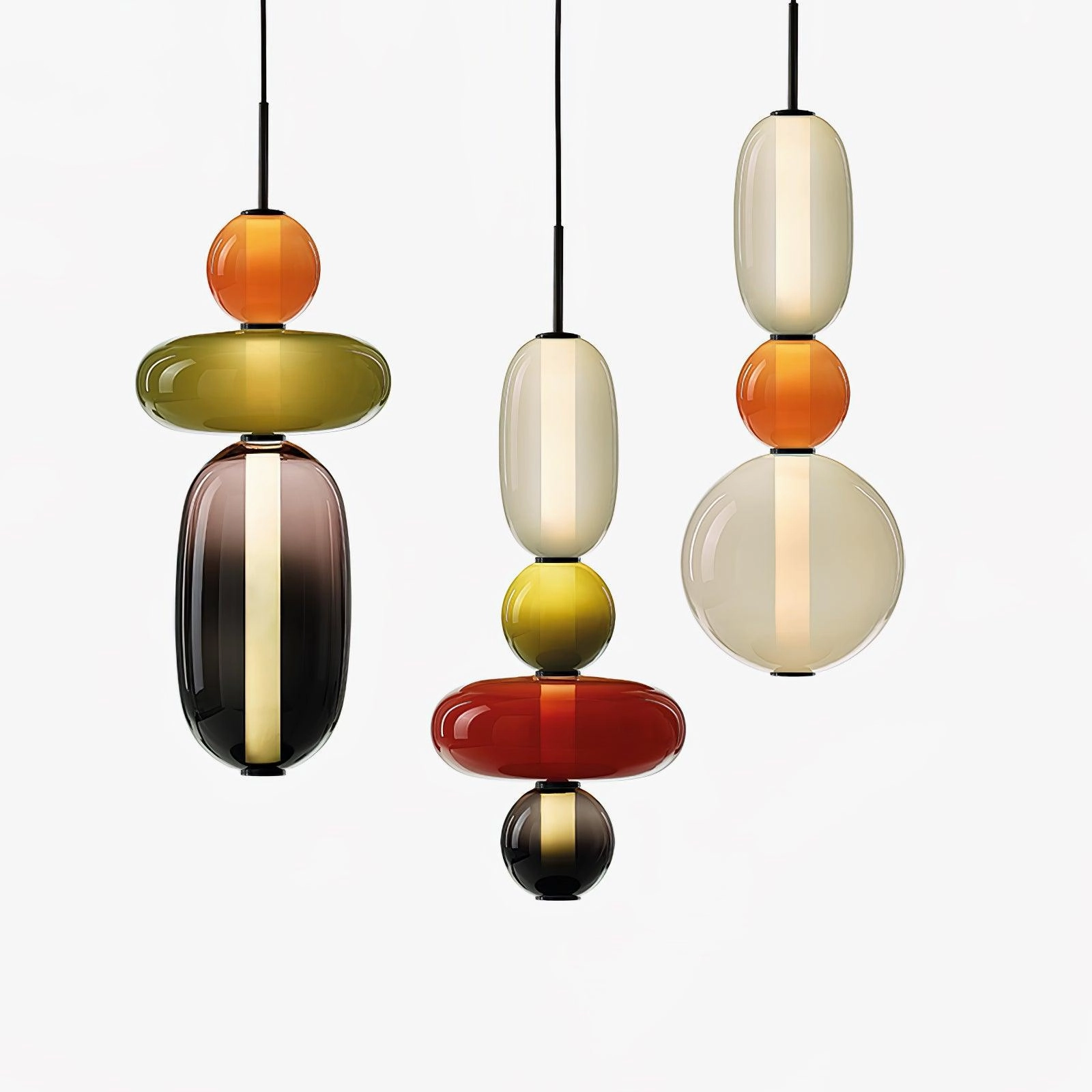 Candied Glass Pendant Light