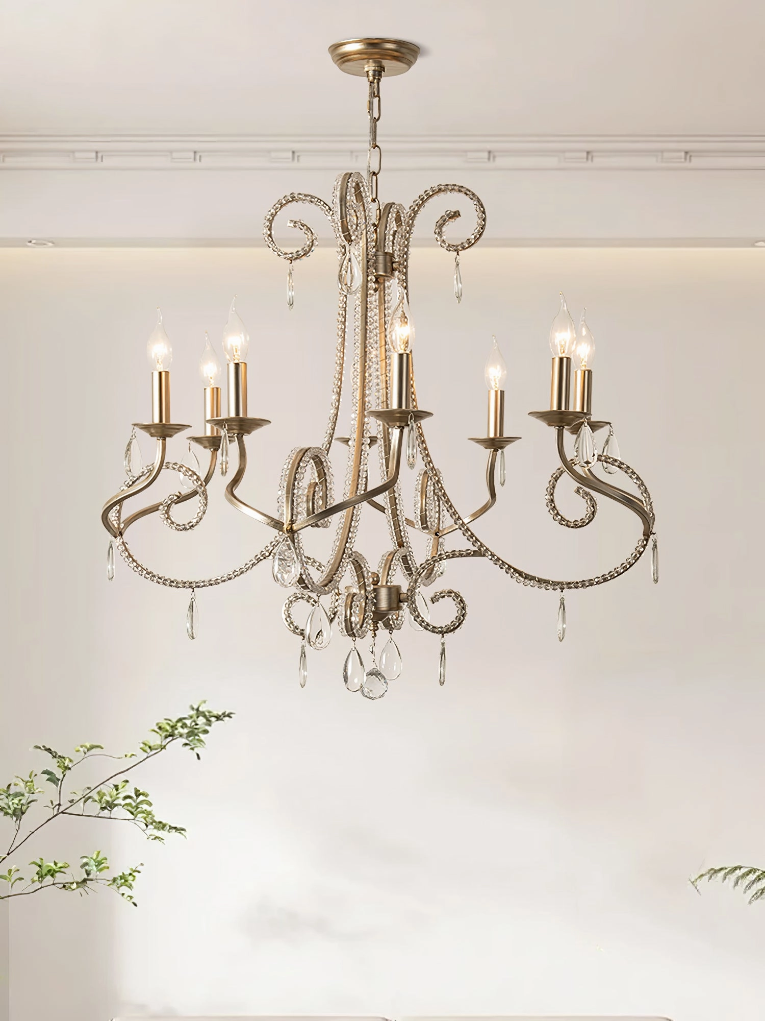 Candle Crystal Chandelier