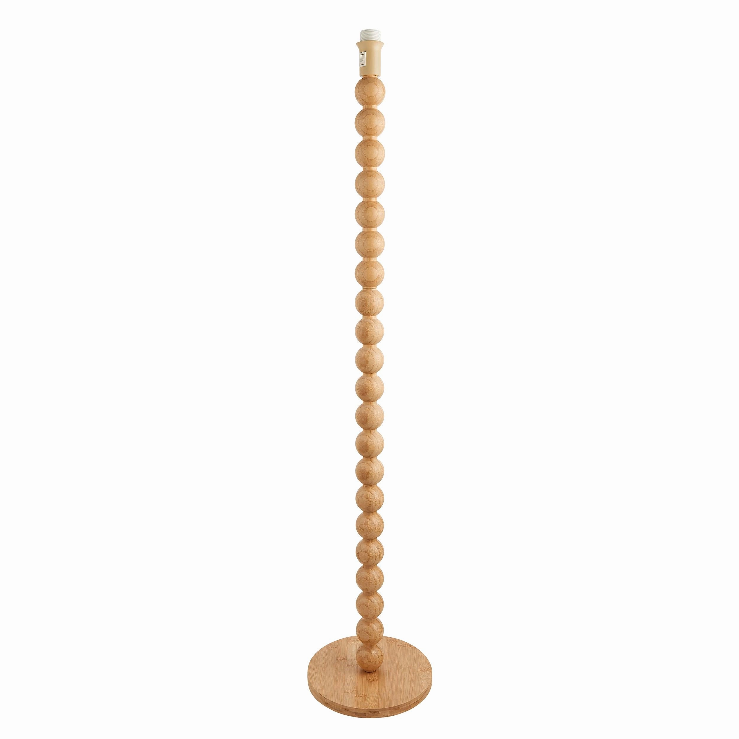 Cane Bamboo Floor Lamp Base