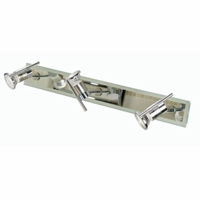 Cara Chrome Finish 3 Light Bathroom Ceiling Spotlight white ceiling lamp