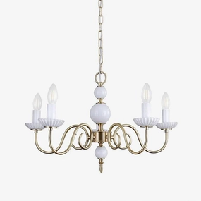 Carlita Chandelier minimalist reading light