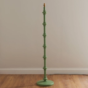 Carnaby Green Wooden Floor Lamp Base creative lampshade design