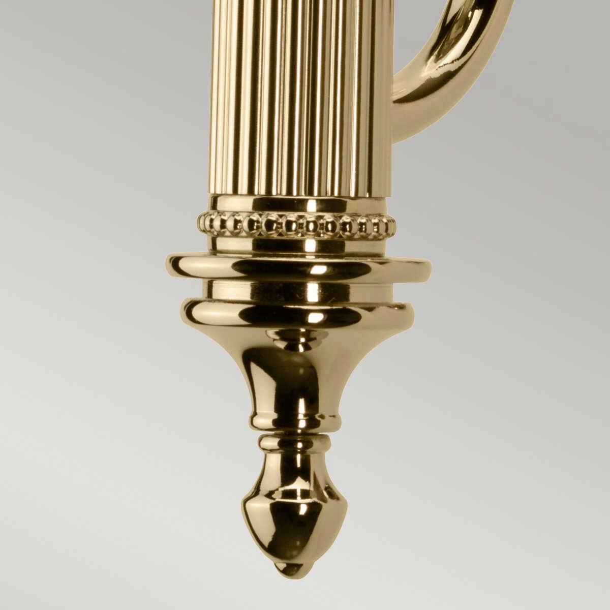 Carroll Cloche Shade Polished Brass Bathroom Wall Light