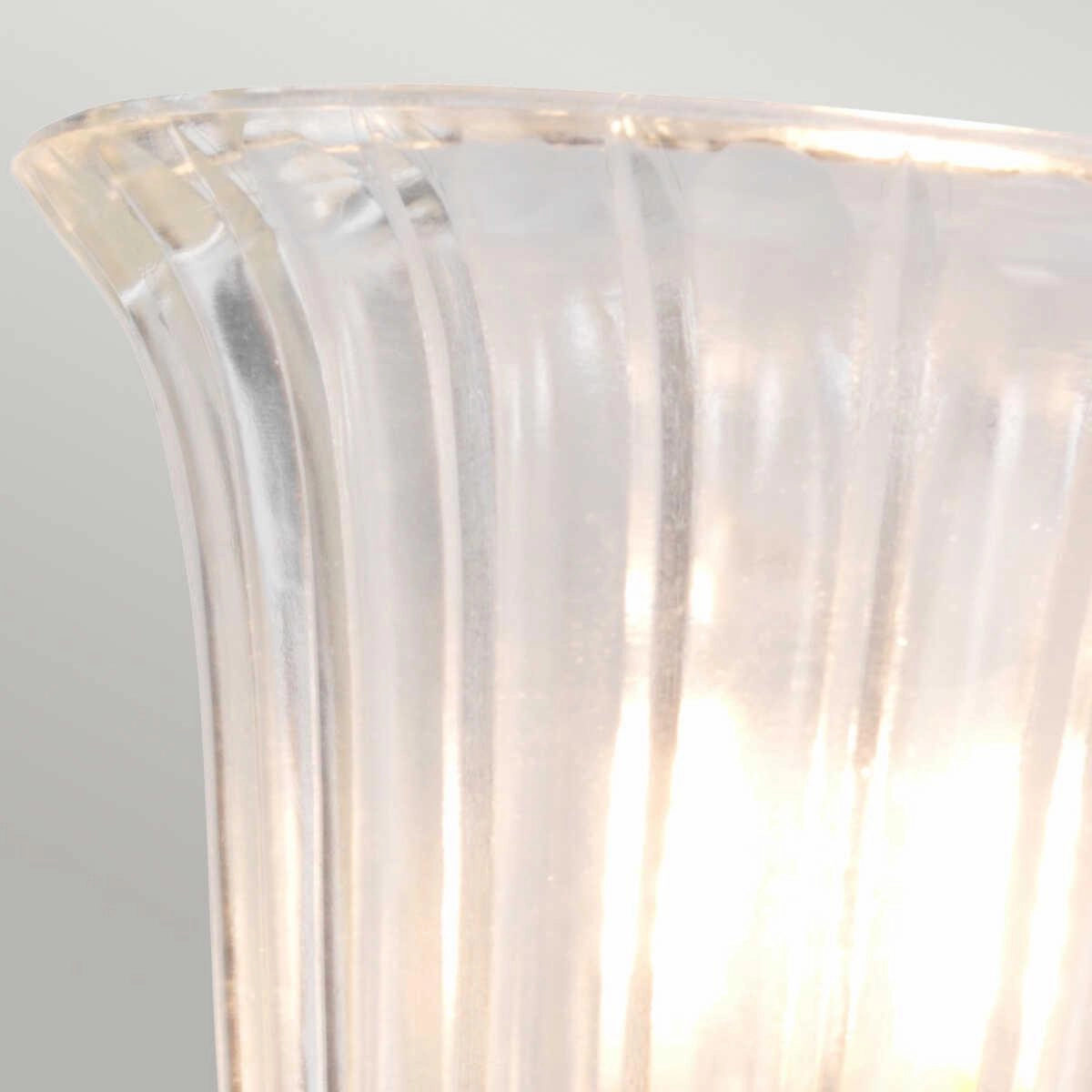 Carroll Cloche Shade Polished Chrome Bathroom Wall Light