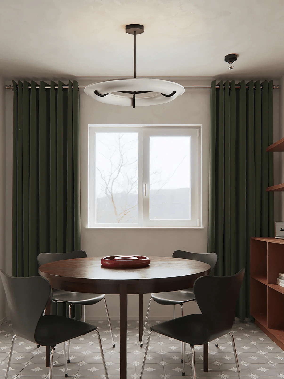 Carve Alabaster Pendant Light