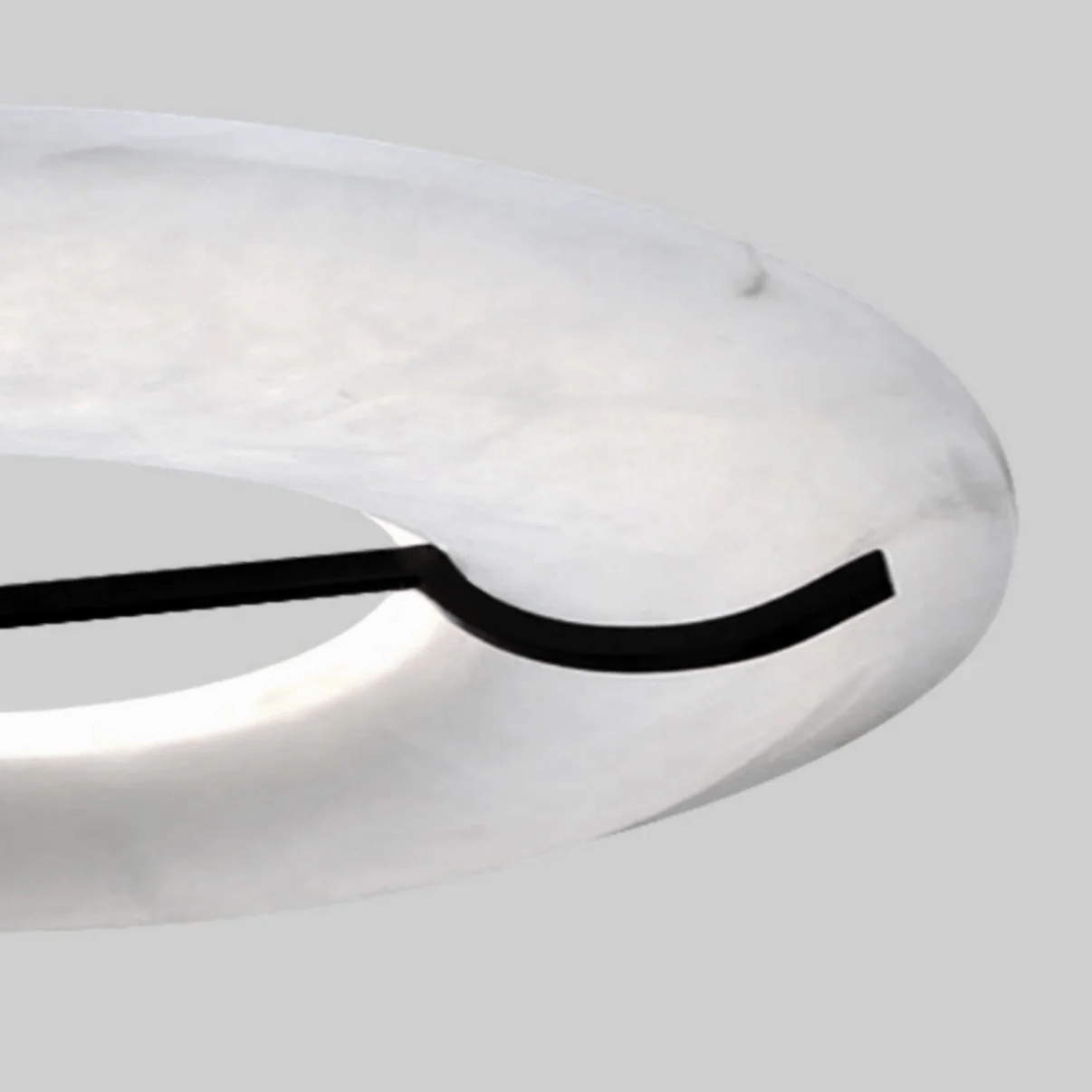 Carve Alabaster Pendant Light