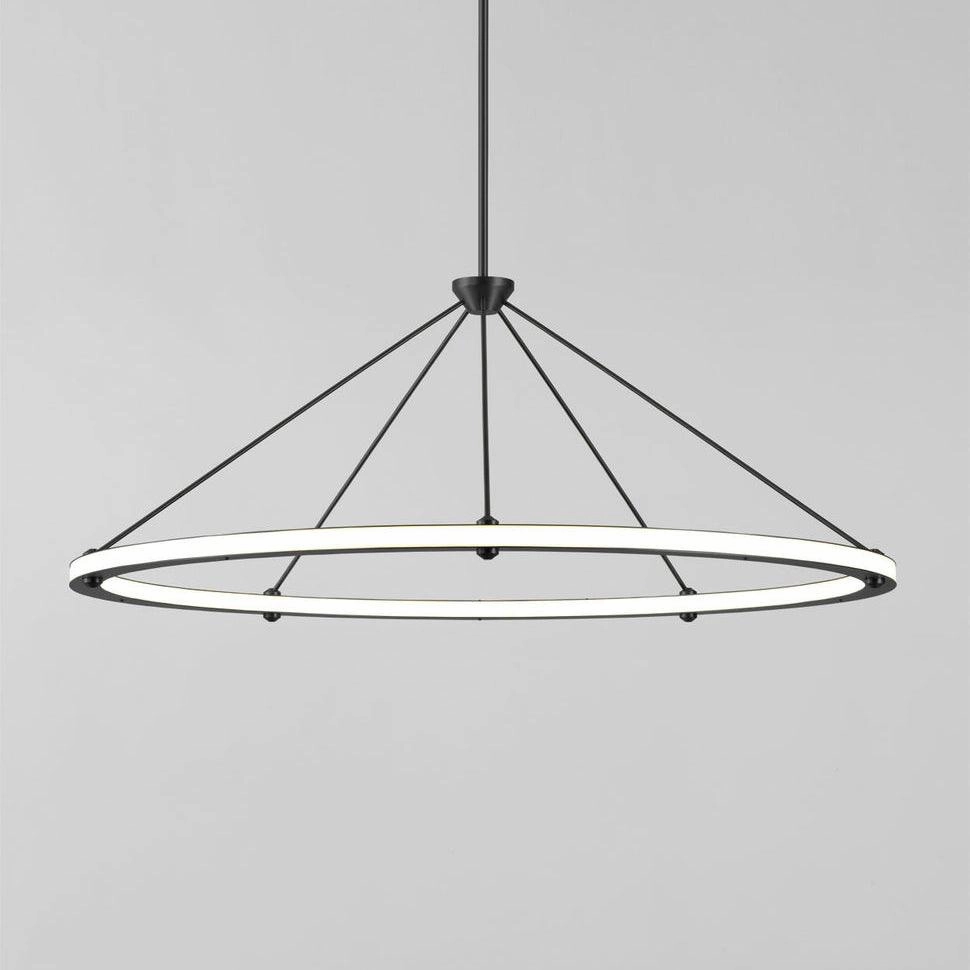 Cascading Ring Circle Pendant Lamp