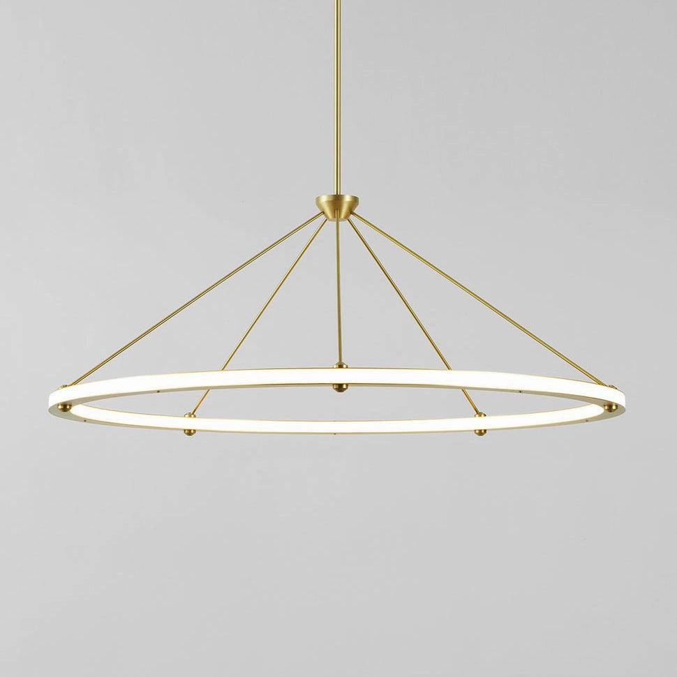 Cascading Ring Circle Pendant Lamp